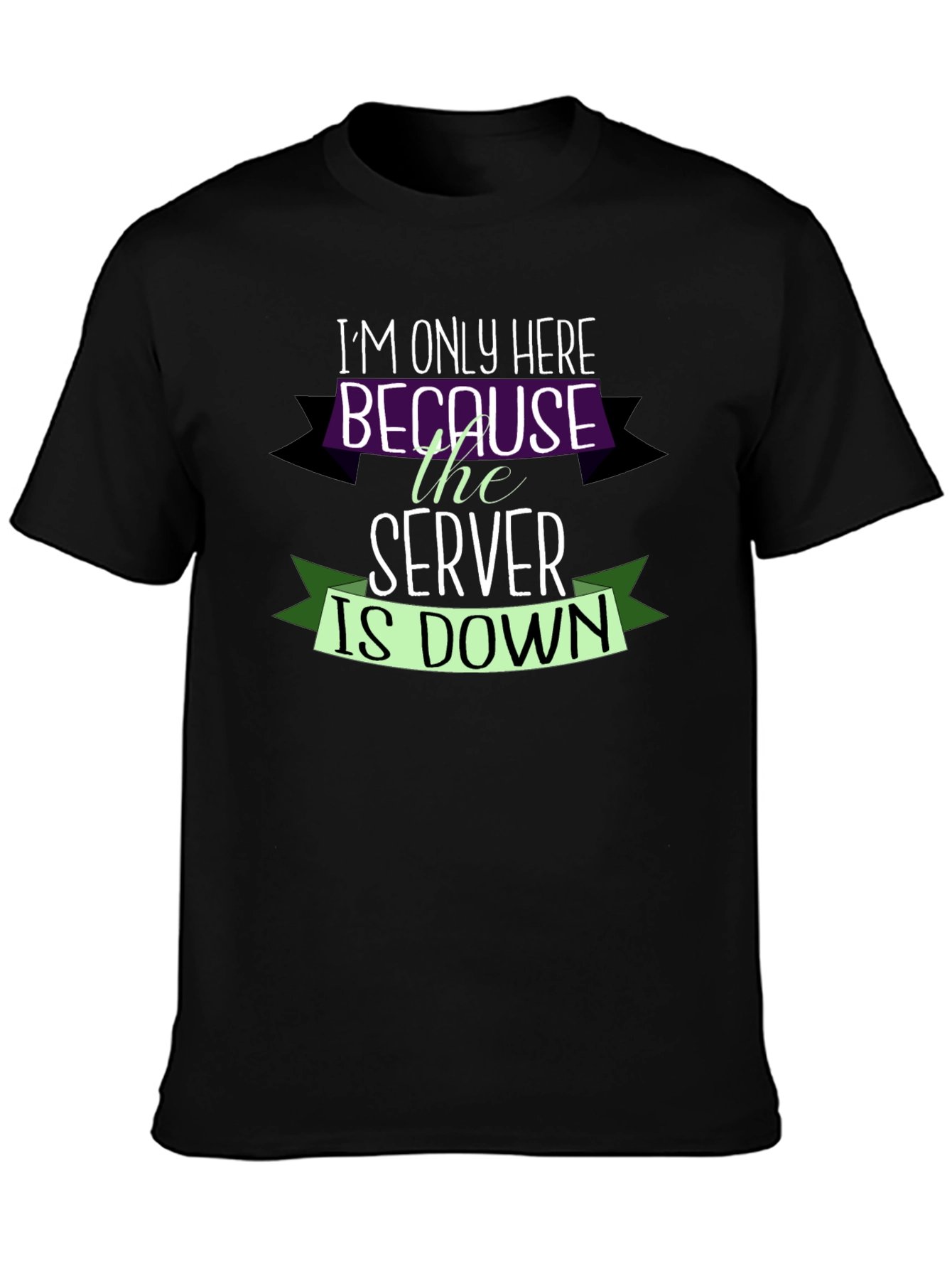 Server Down Funny IT T-Shirt