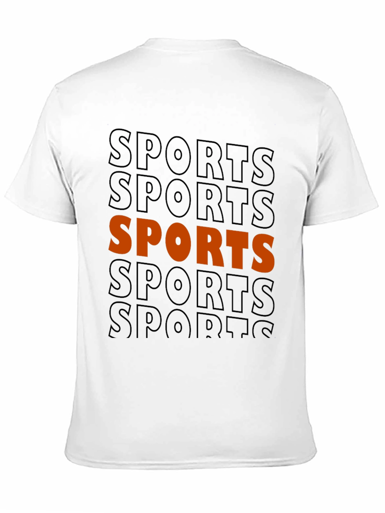 Sports Graphic Print Tee - Trendy Casual Wear