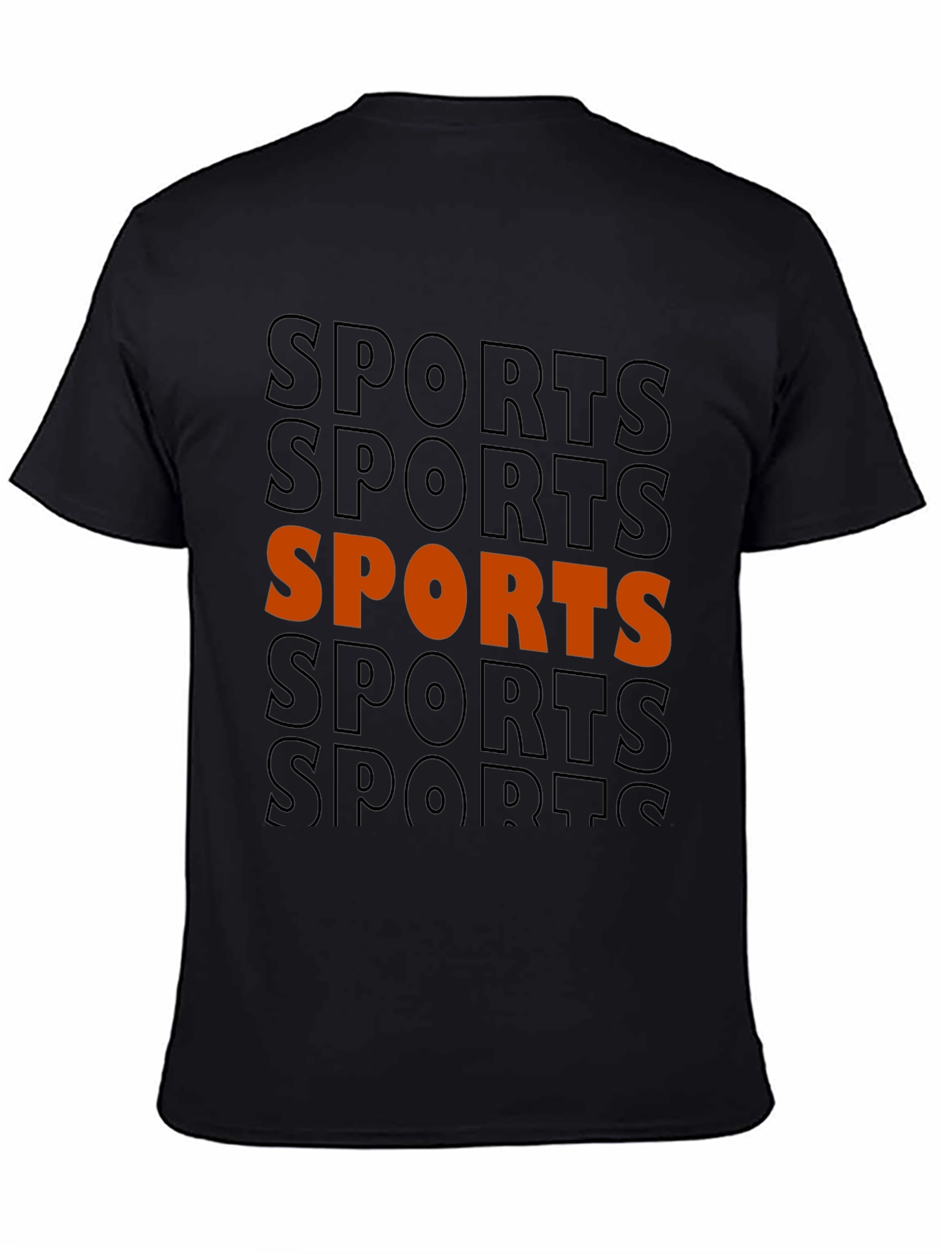 Sports Graphic Print Tee - Trendy Casual Wear