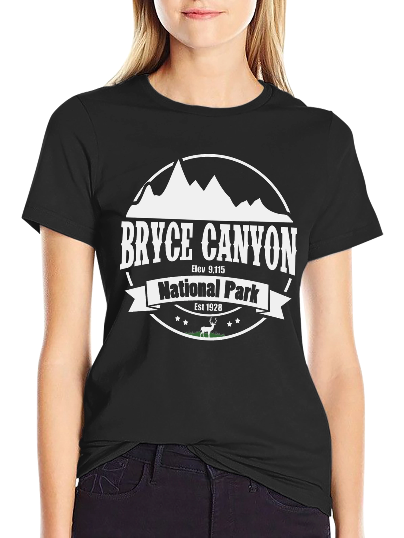 Bryce Canyon National Park Black T-Shirt