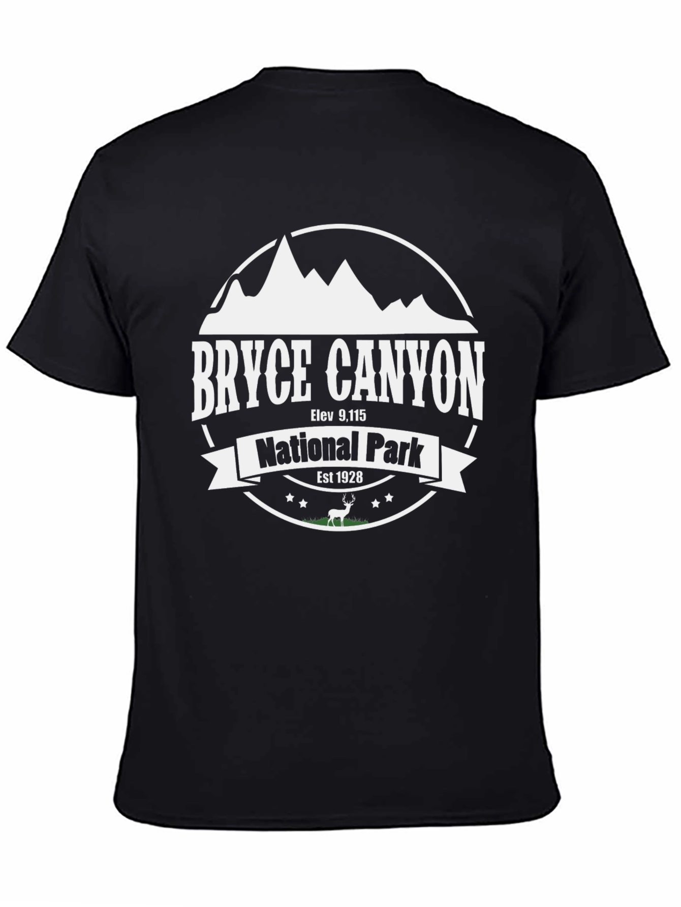 Bryce Canyon National Park Black T-Shirt