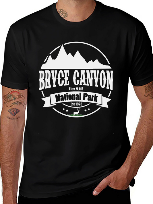 Bryce Canyon National Park Black T-Shirt