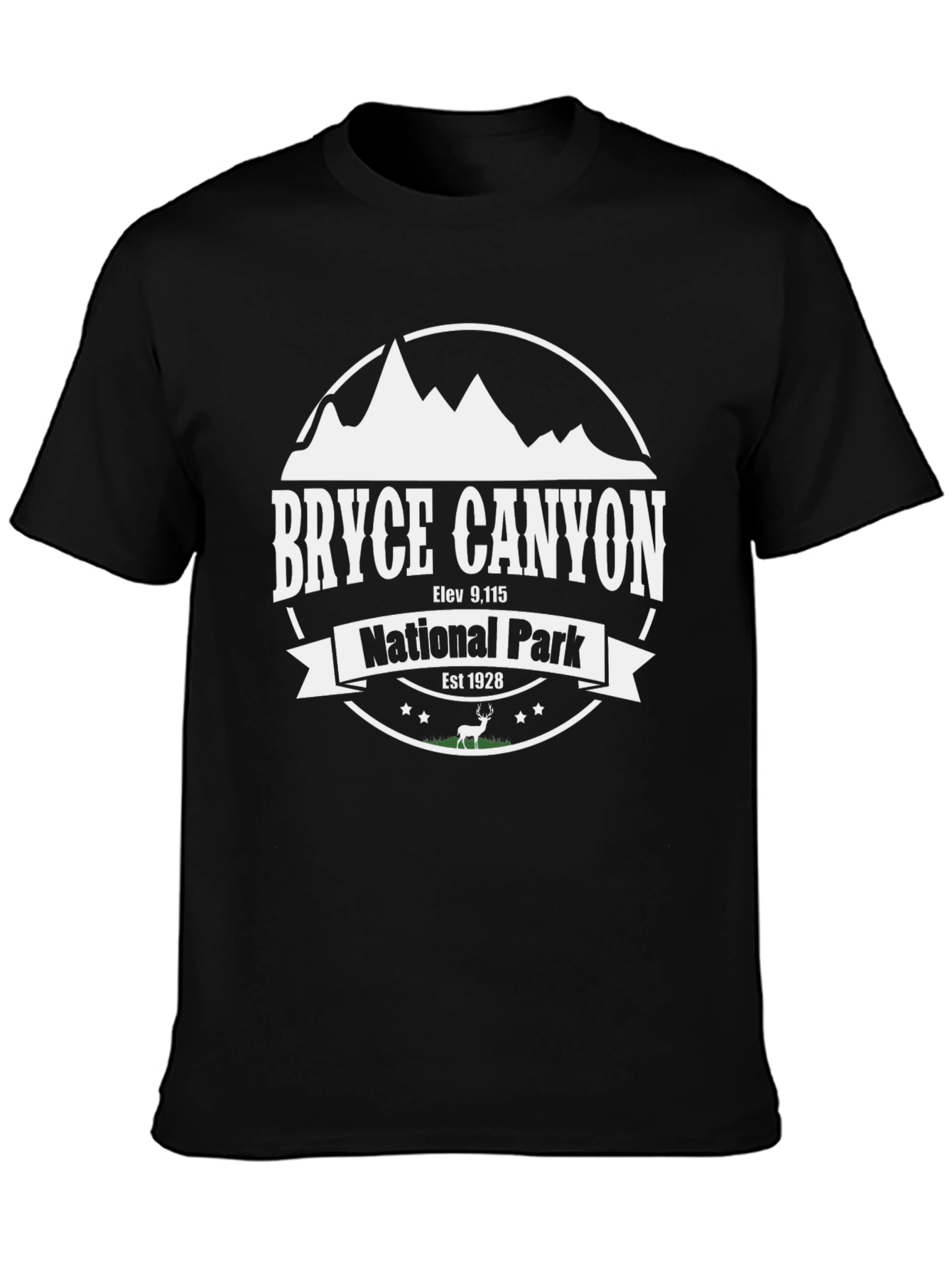 Bryce Canyon National Park Black T-Shirt