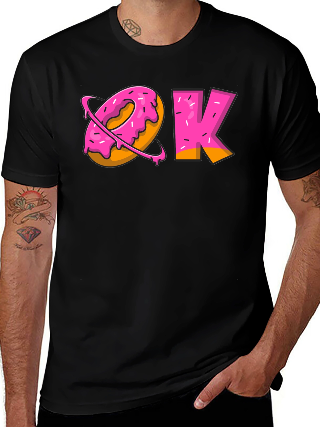 Donut OK Graphic T-Shirt