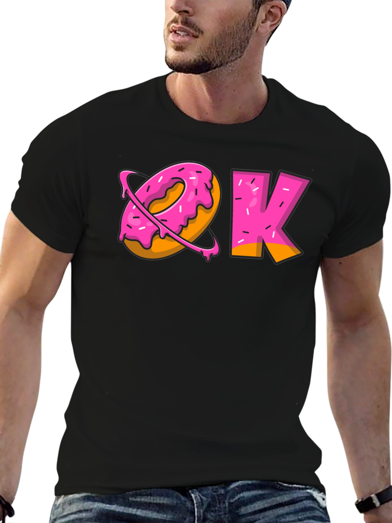 Donut OK Graphic T-Shirt