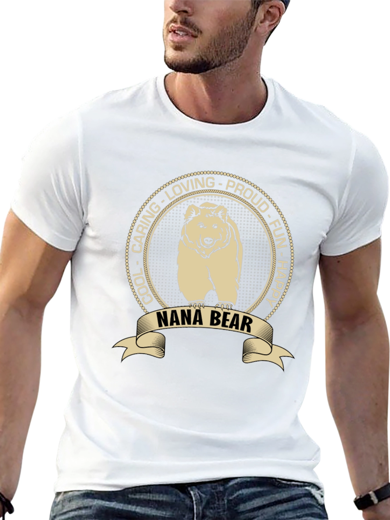 Nana Bear T-Shirt - Cool Loving Fun