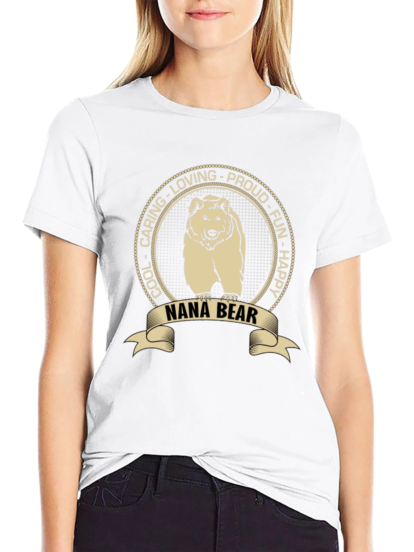 Nana Bear T-Shirt - Cool Loving Fun