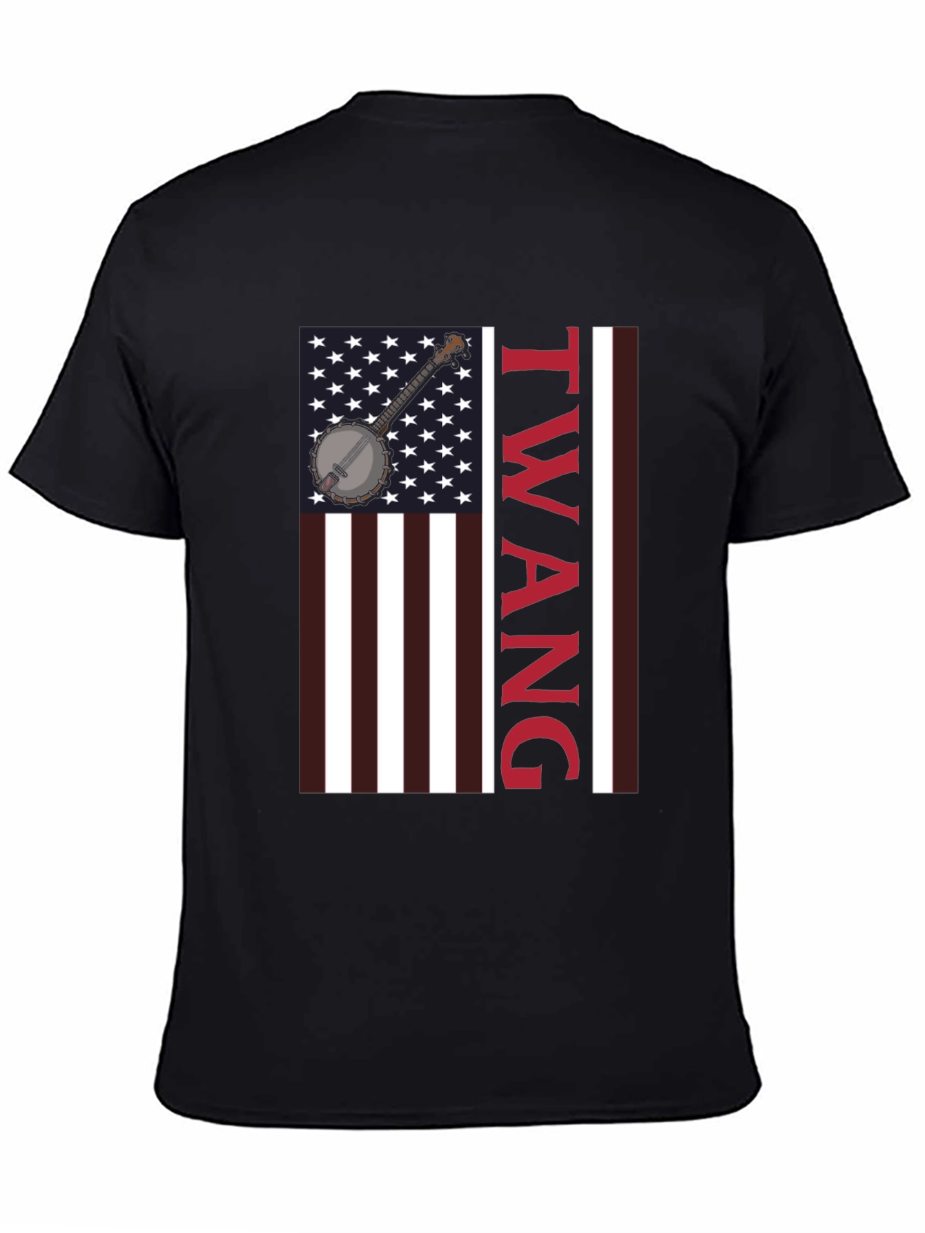 Banjo Twang Flag Graphic Tee