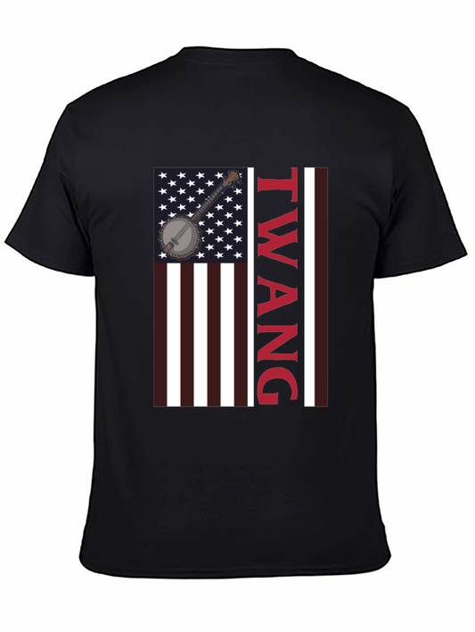 Banjo Twang Flag Graphic Tee