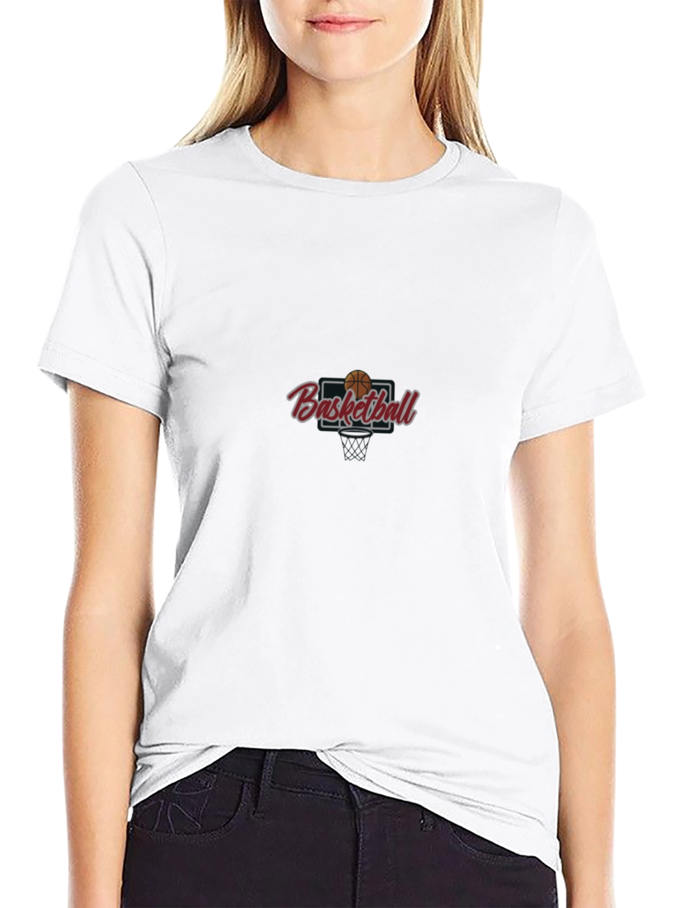 Basketball Graphic T-Shirt - Casual Style