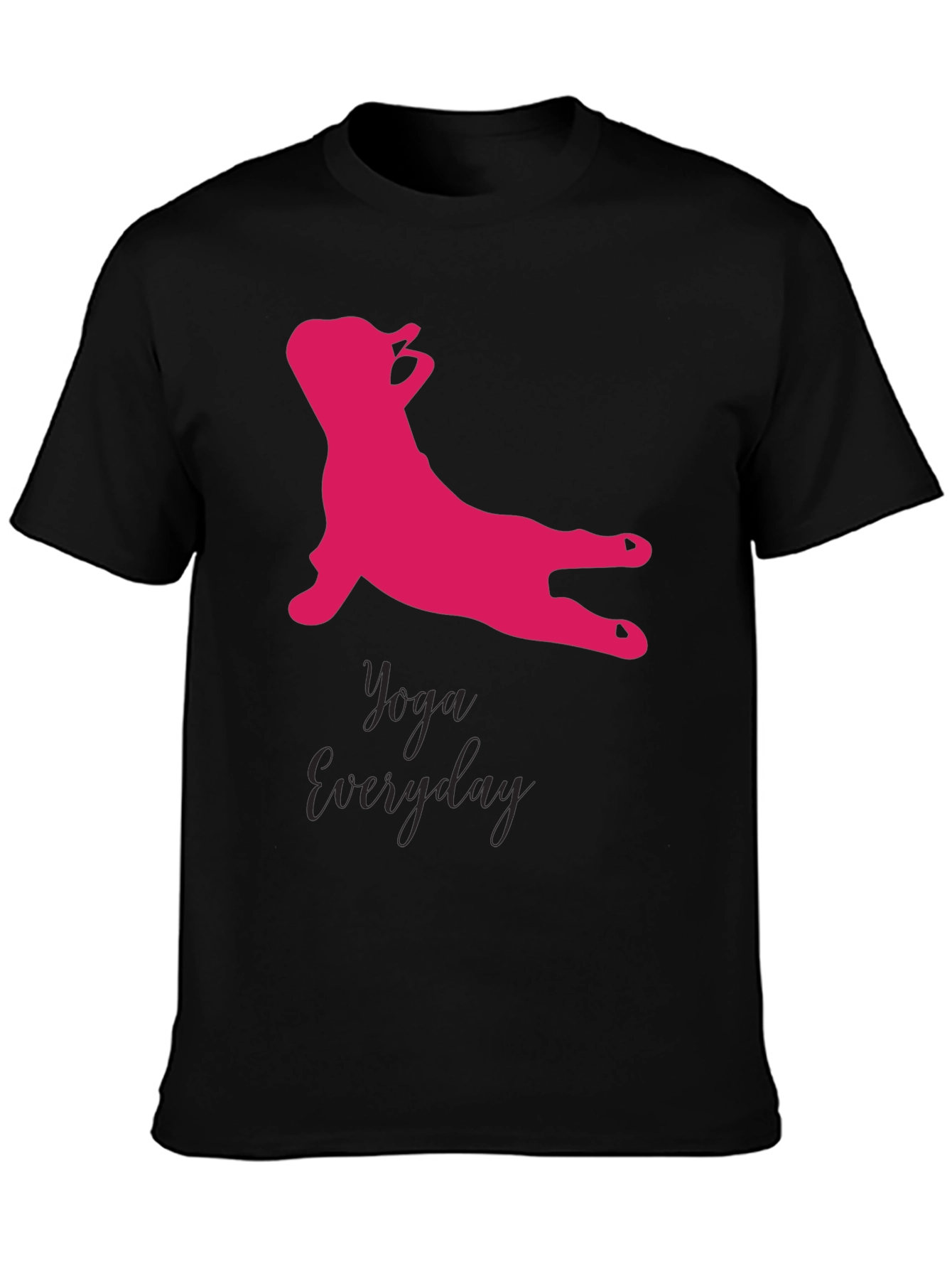 Yoga Everyday Graphic Tee - Black