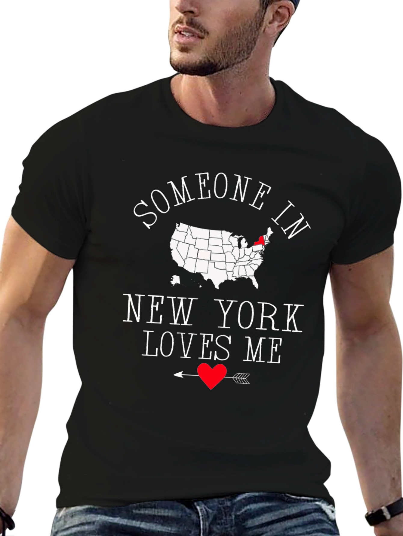 Someone In New York Loves Me Graphic T-Shirt