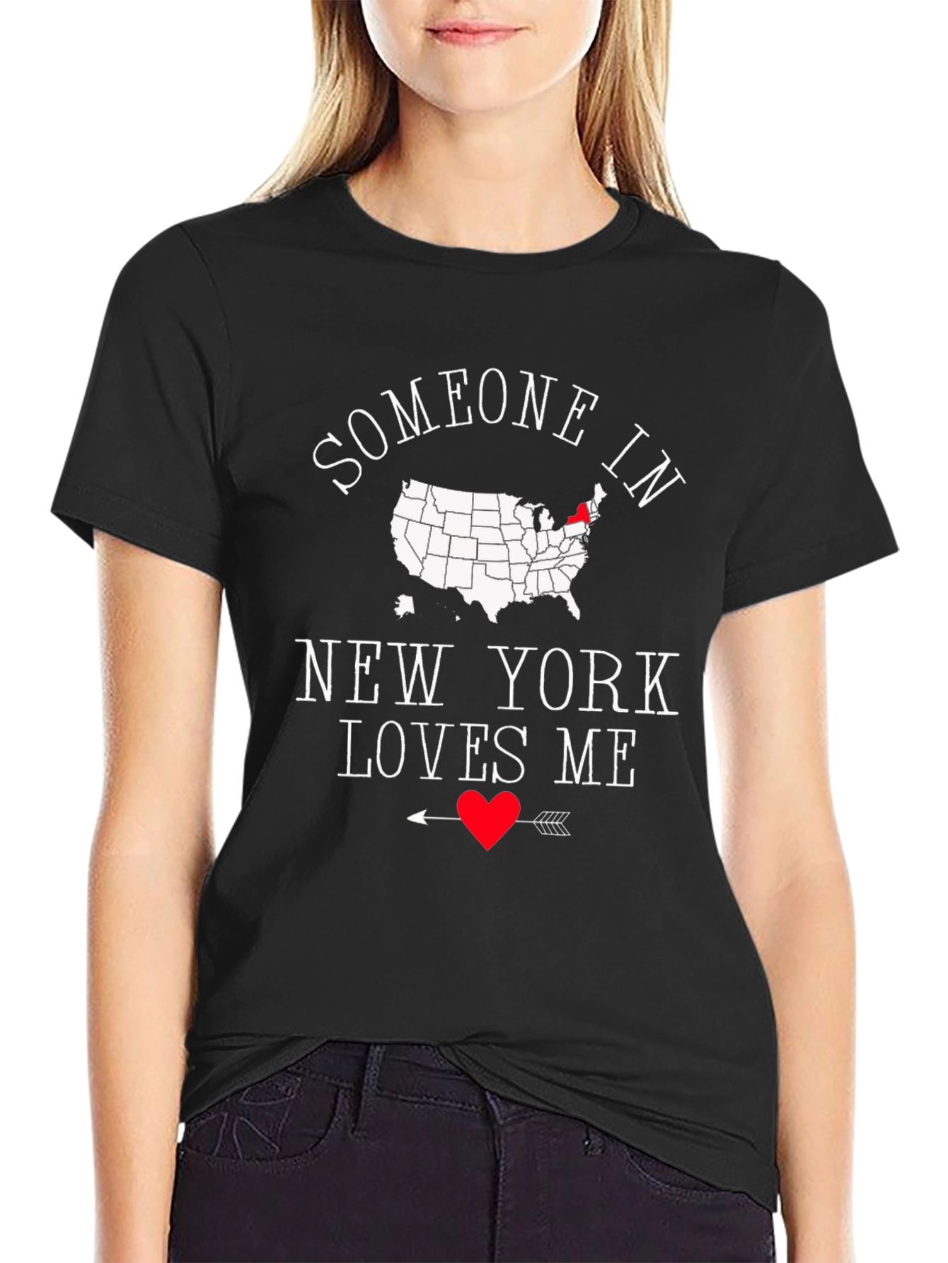 Someone In New York Loves Me Graphic T-Shirt