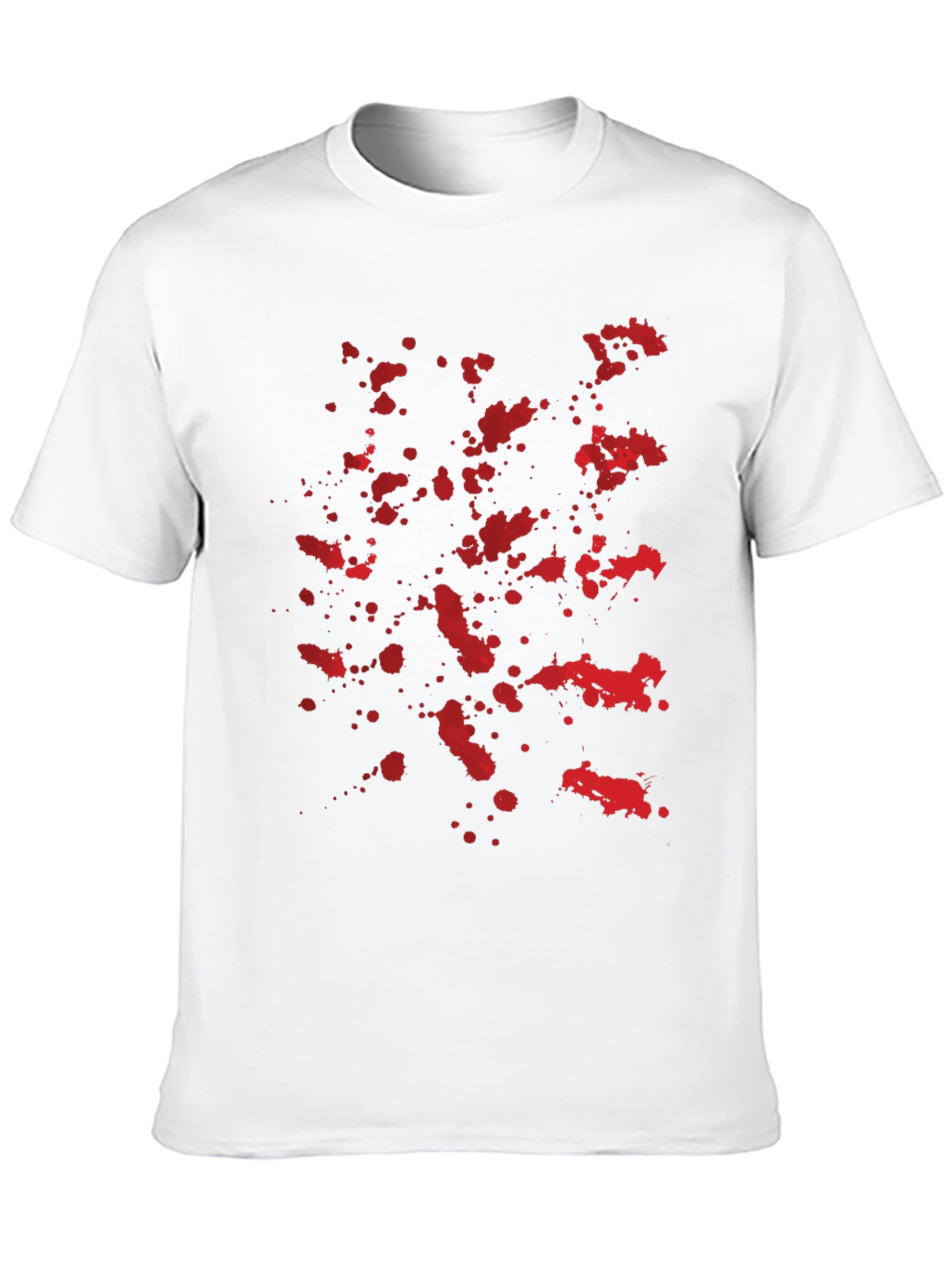 Blood Splatter Graphic Black T-Shirt