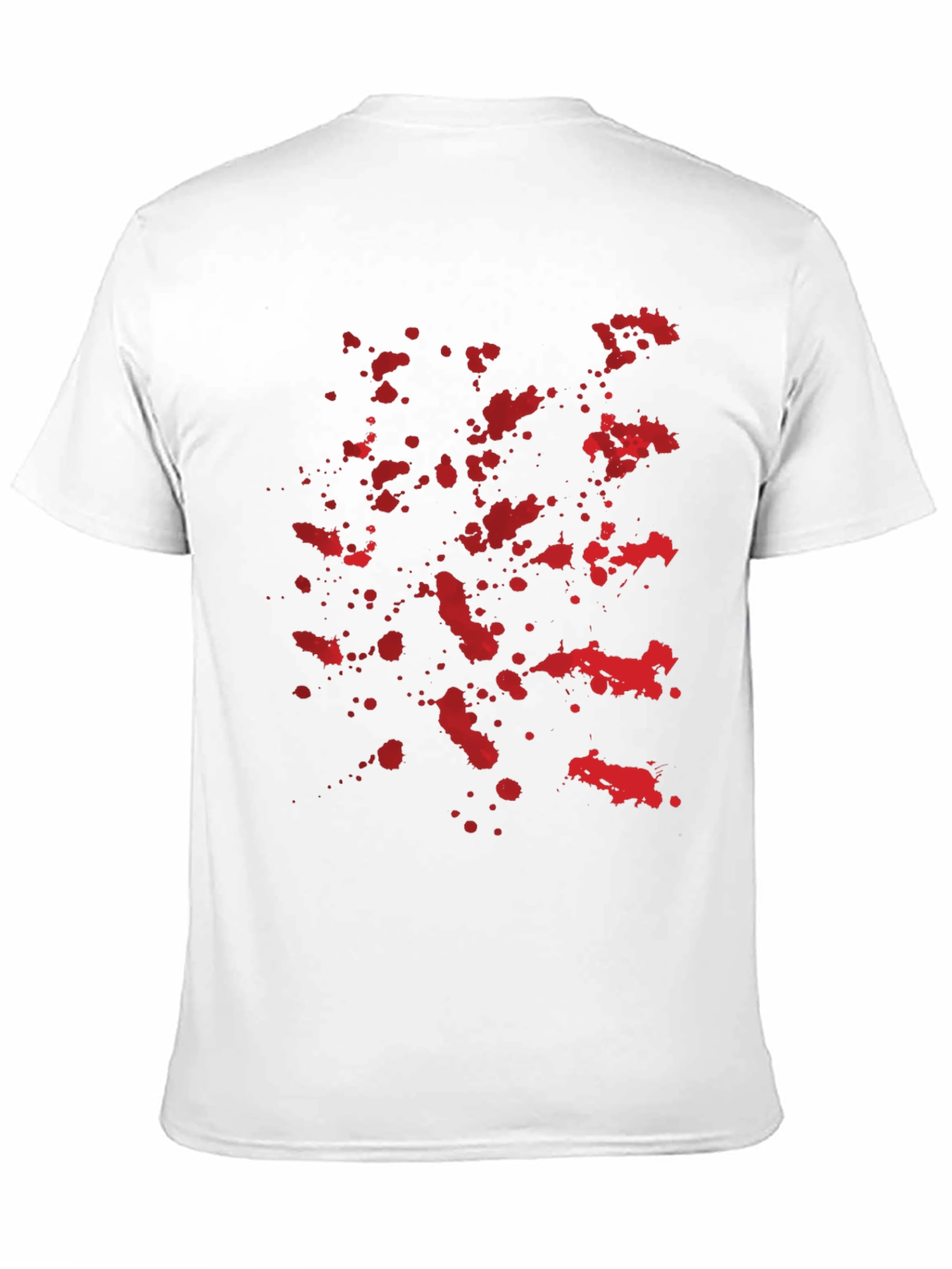 Blood Splatter Graphic Black T-Shirt