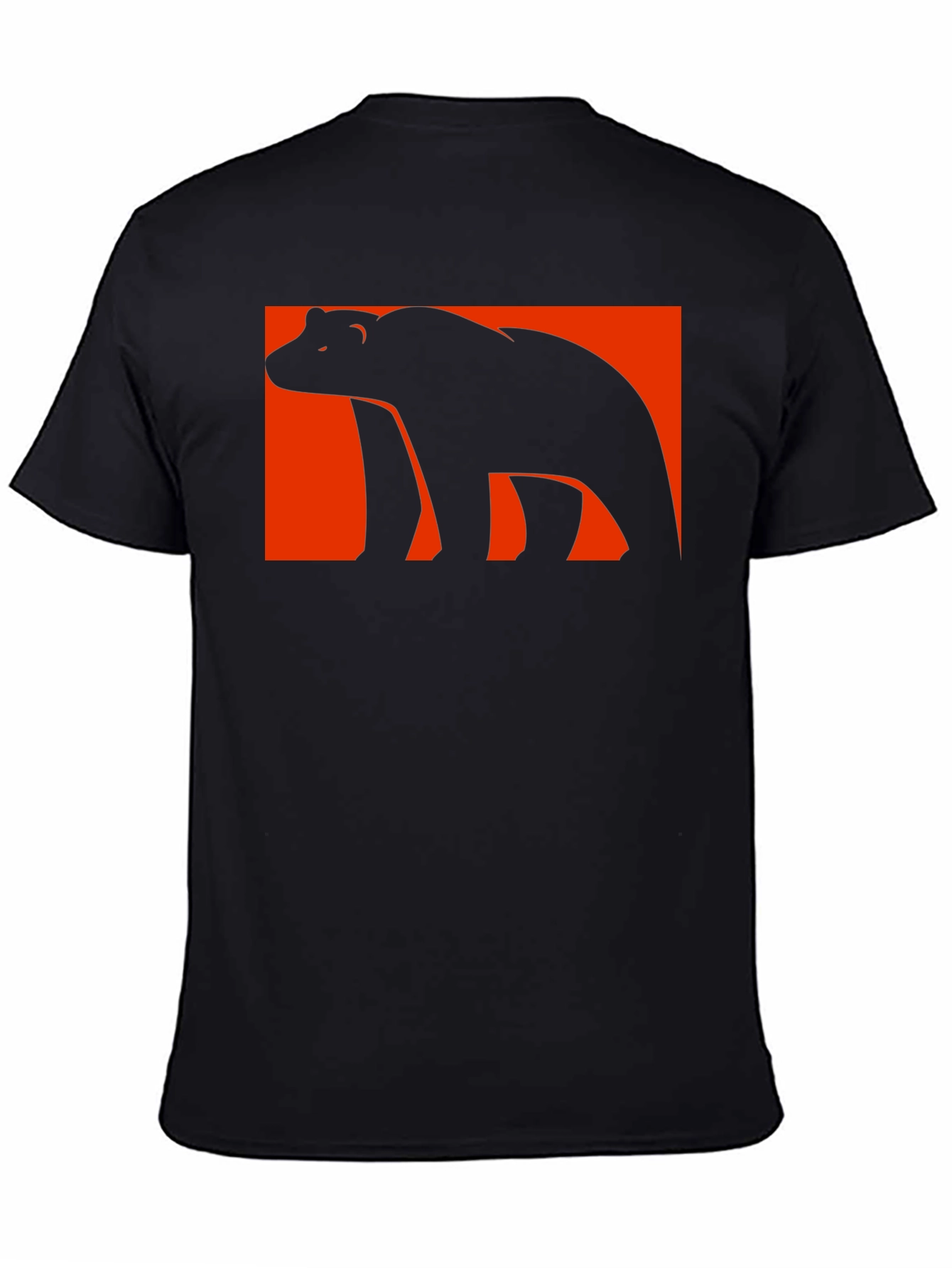 Bear Graphic Tee - Black T-Shirt