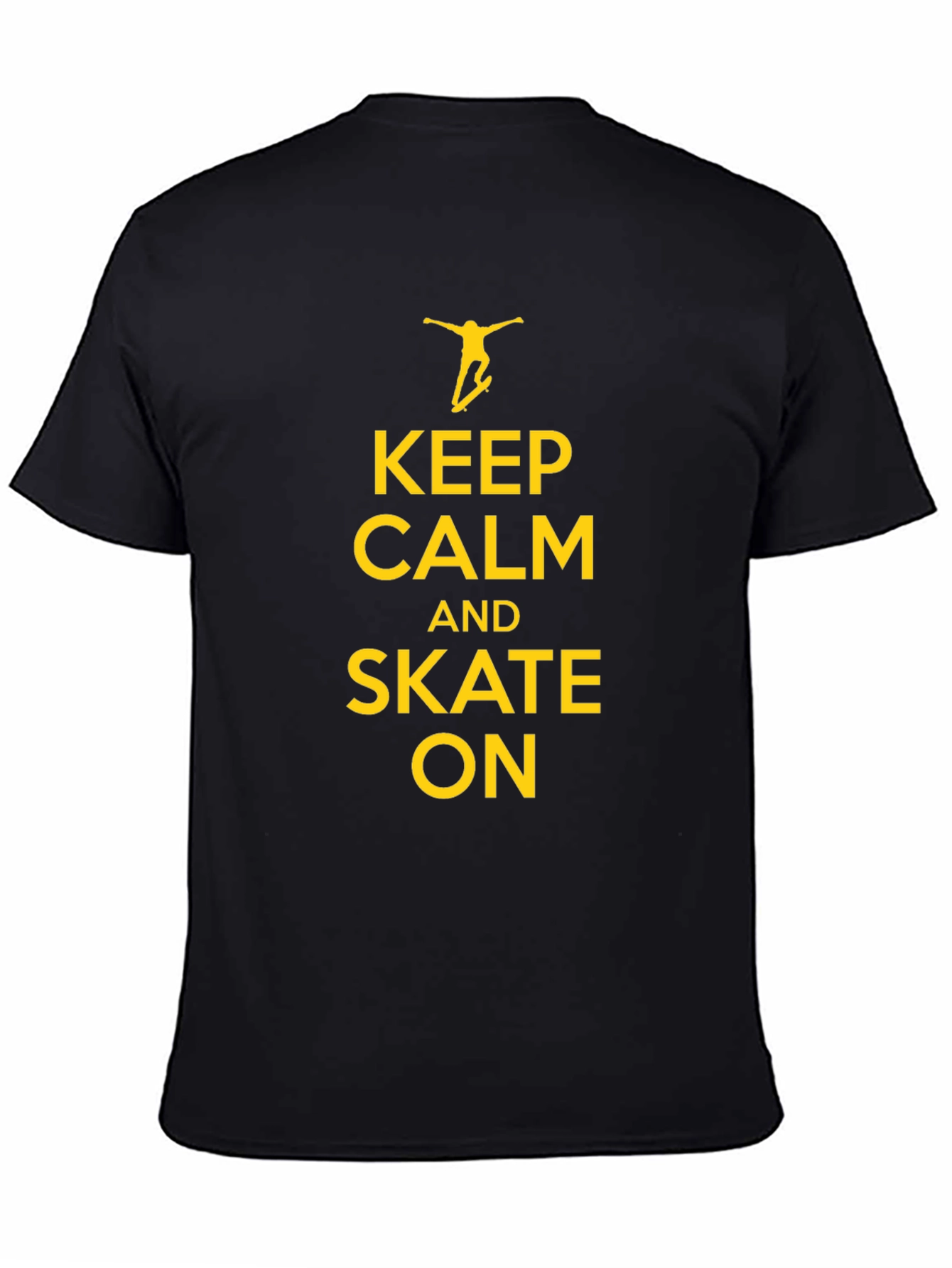 Keep Calm and Skate On Graphic Tee