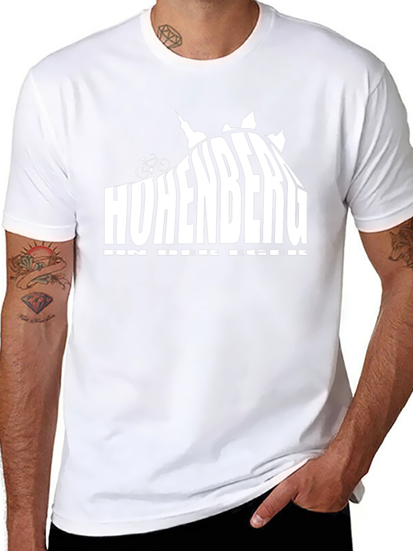 Hohenberg an der Eger T-Shirt - Bike Design