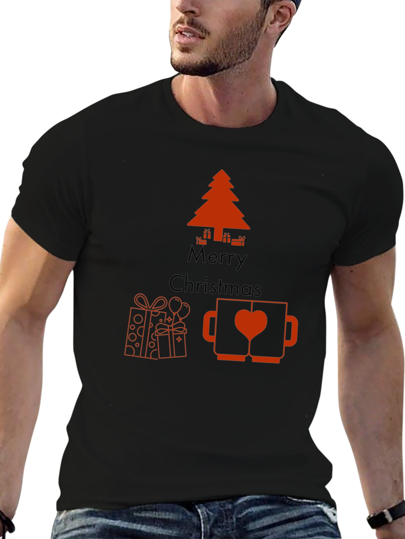 Festive Christmas Graphic Tee - Holiday Celebration Shirt
