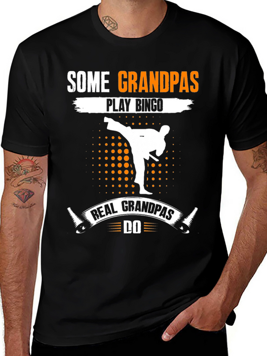 Real Grandpas Do Karate T-Shirt