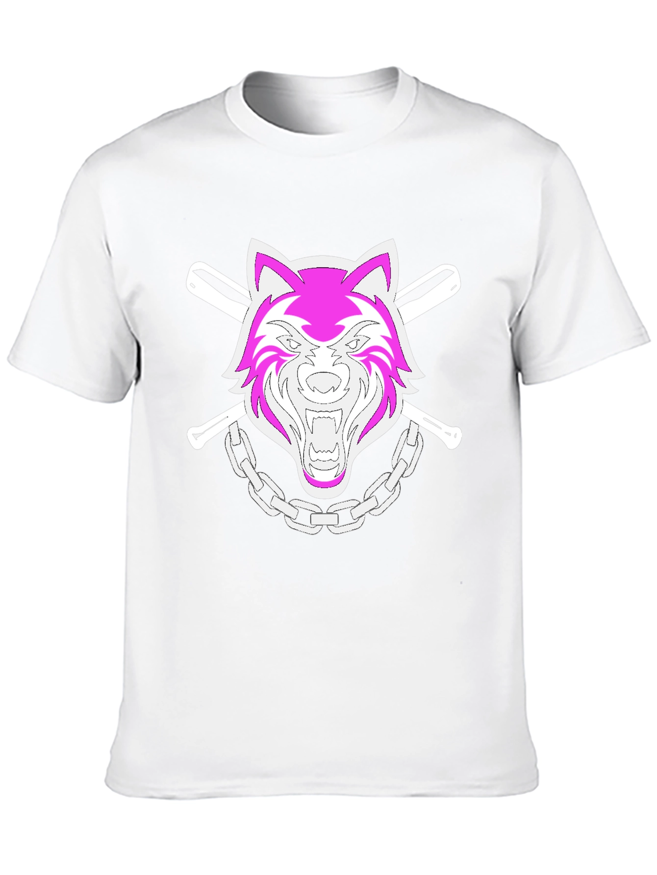Wolf Graphic Black Tee