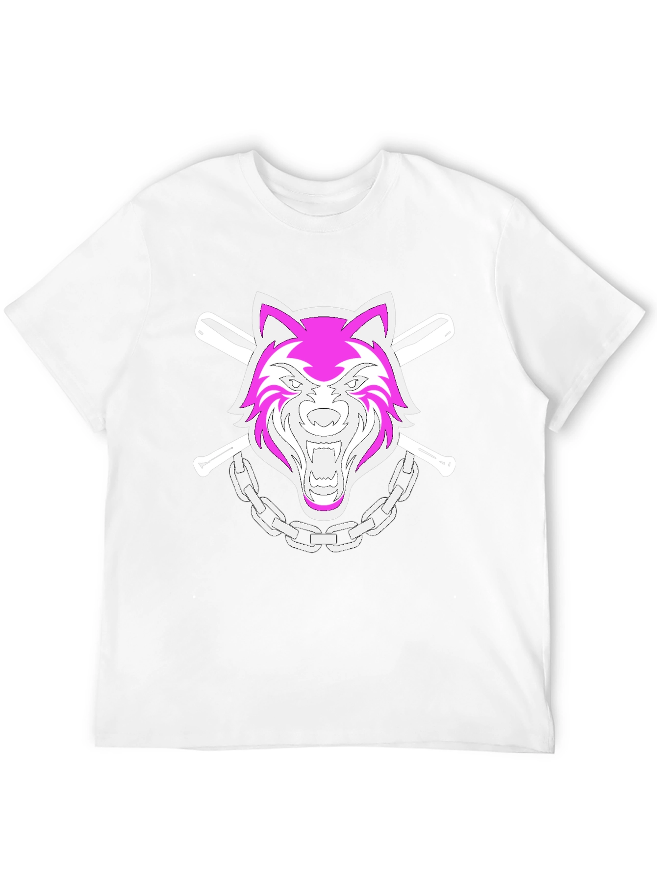 Wolf Graphic Black Tee