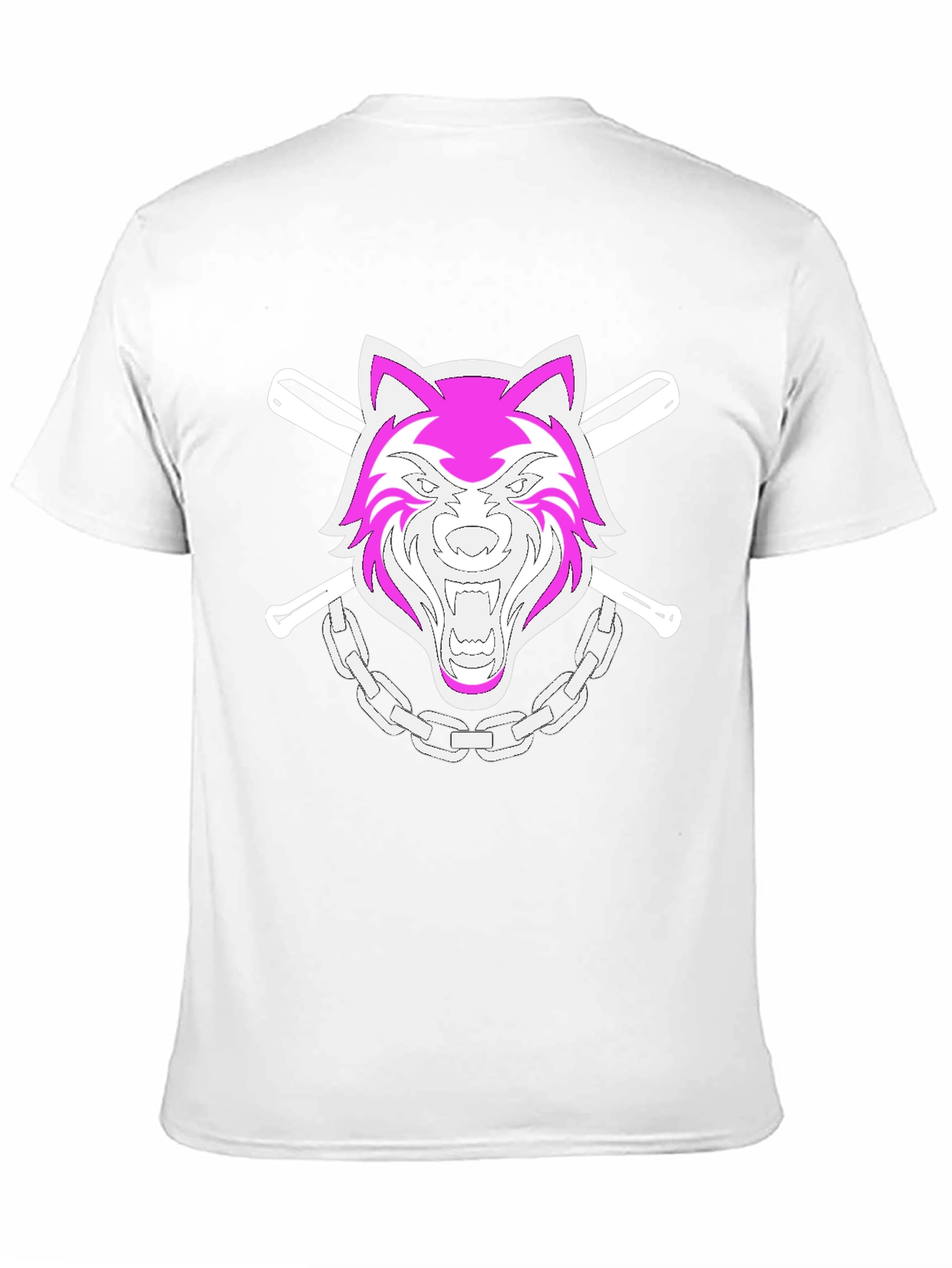 Wolf Graphic Black Tee