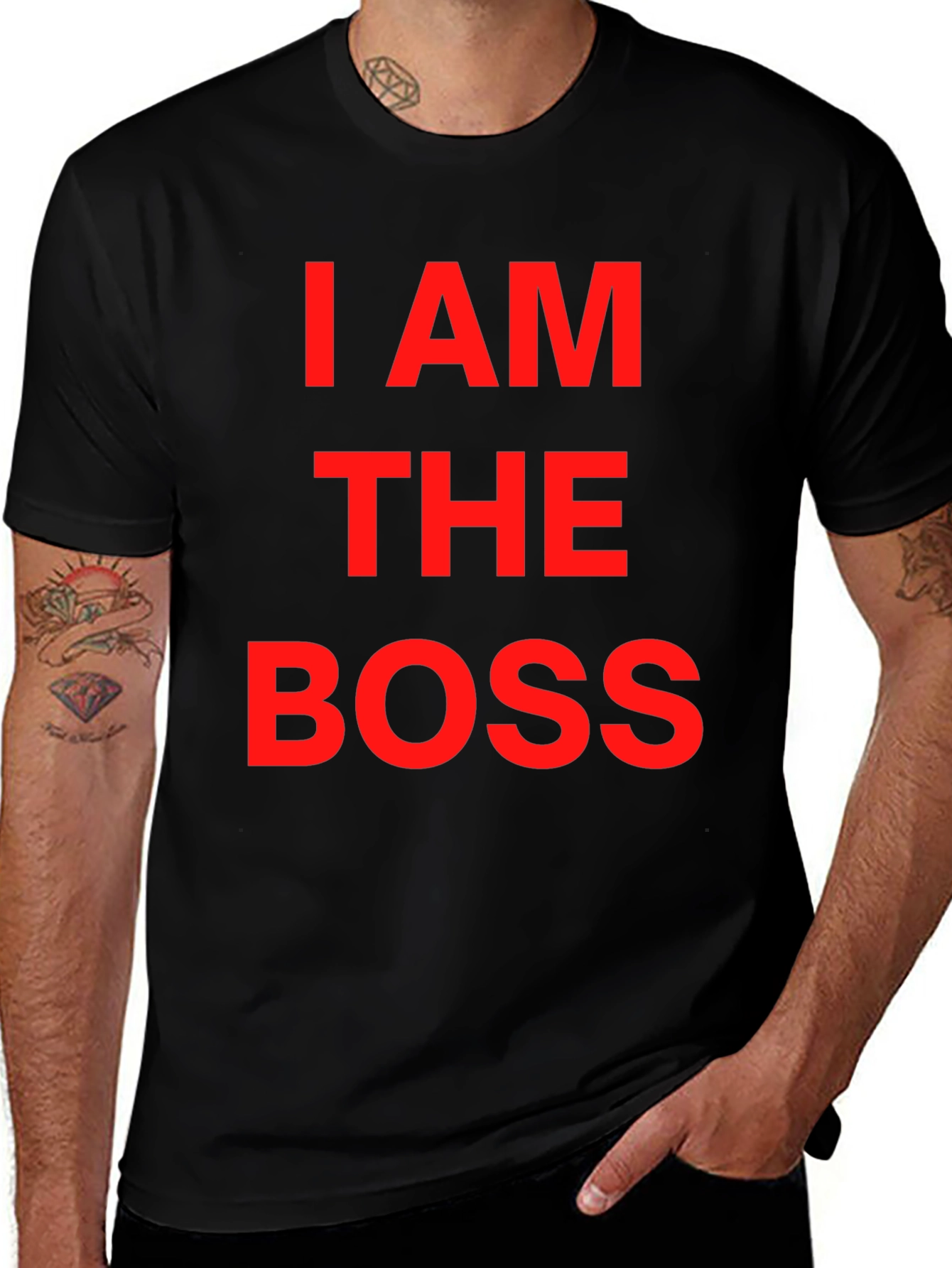 I AM THE BOSS Graphic T-Shirt