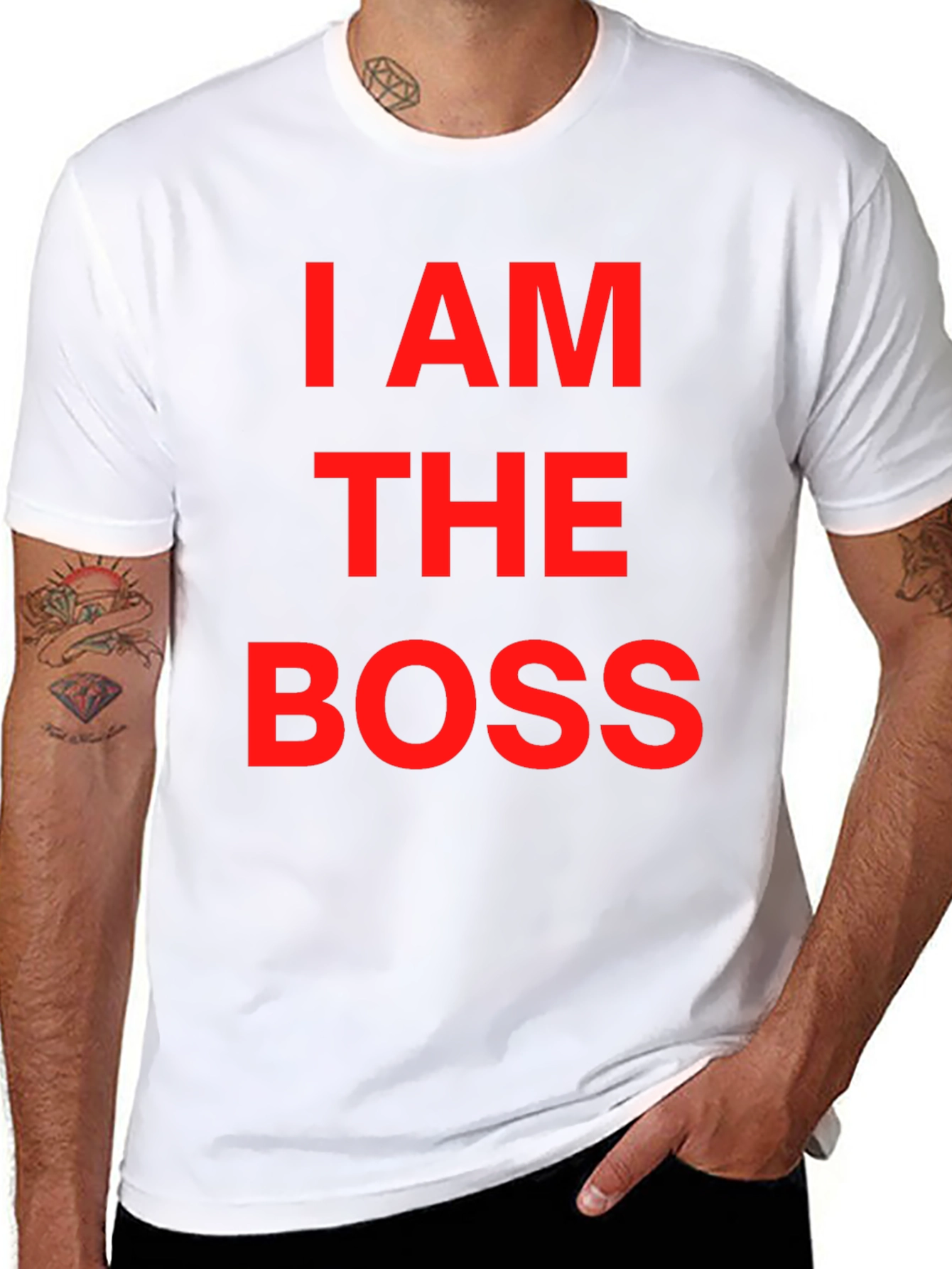 I AM THE BOSS Graphic T-Shirt