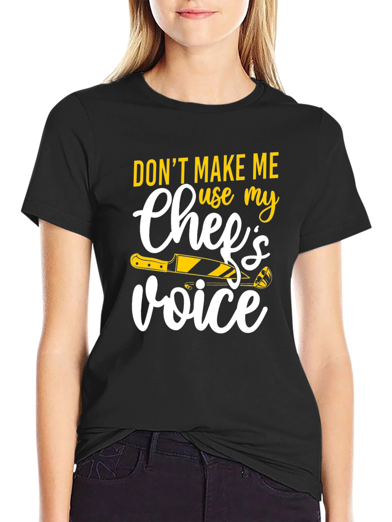 Chefs Voice Graphic Tee - Funny Culinary T-Shirt