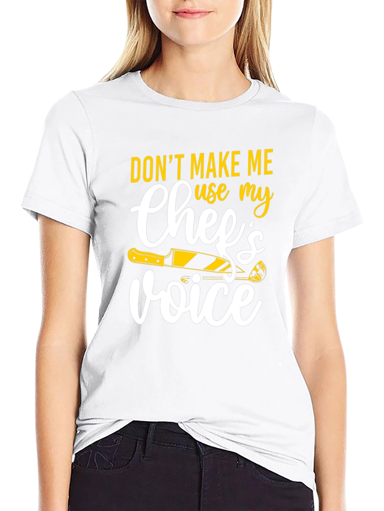 Chefs Voice Graphic Tee - Funny Culinary T-Shirt