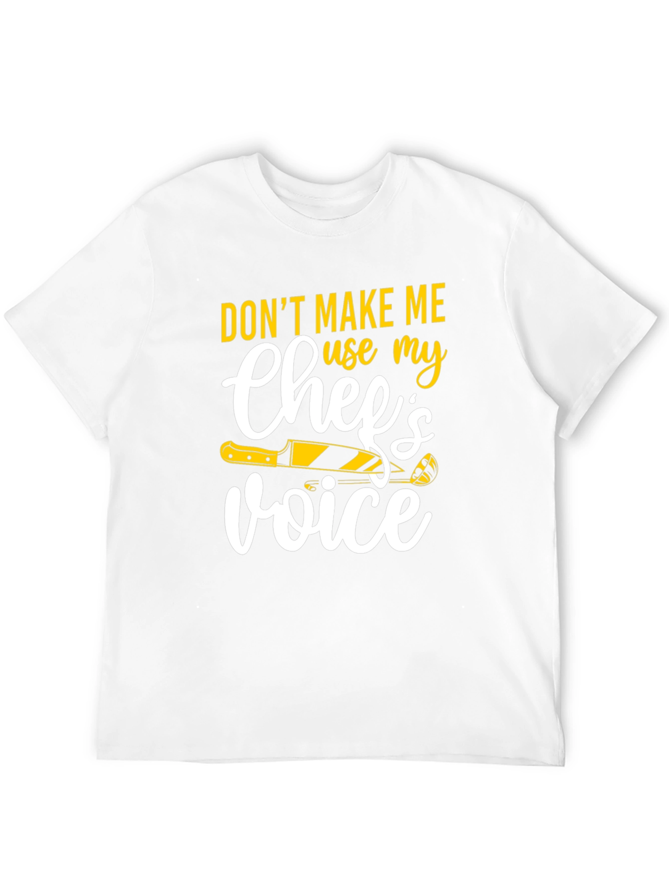 Chefs Voice Graphic Tee - Funny Culinary T-Shirt