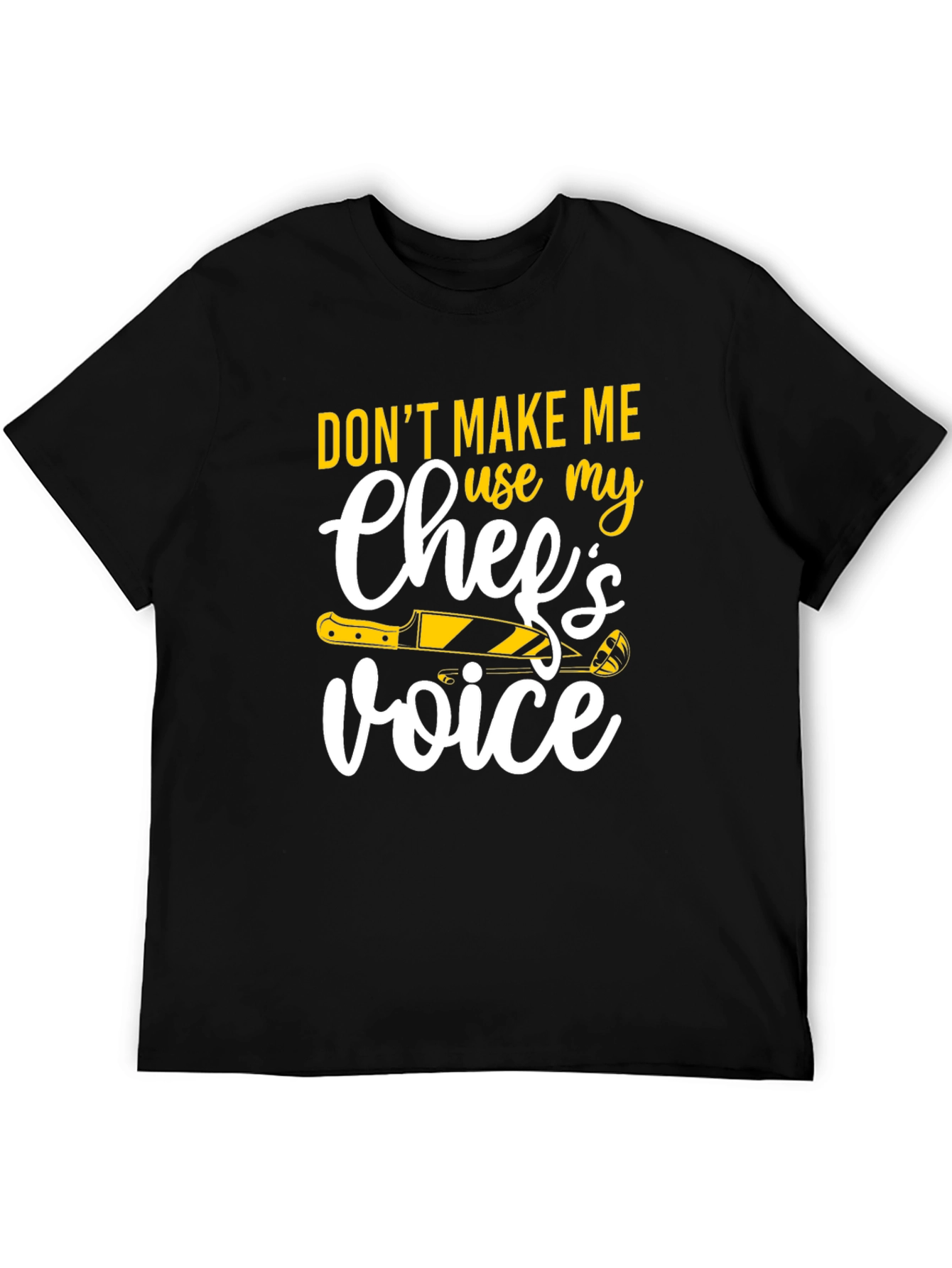 Chefs Voice Graphic Tee - Funny Culinary T-Shirt