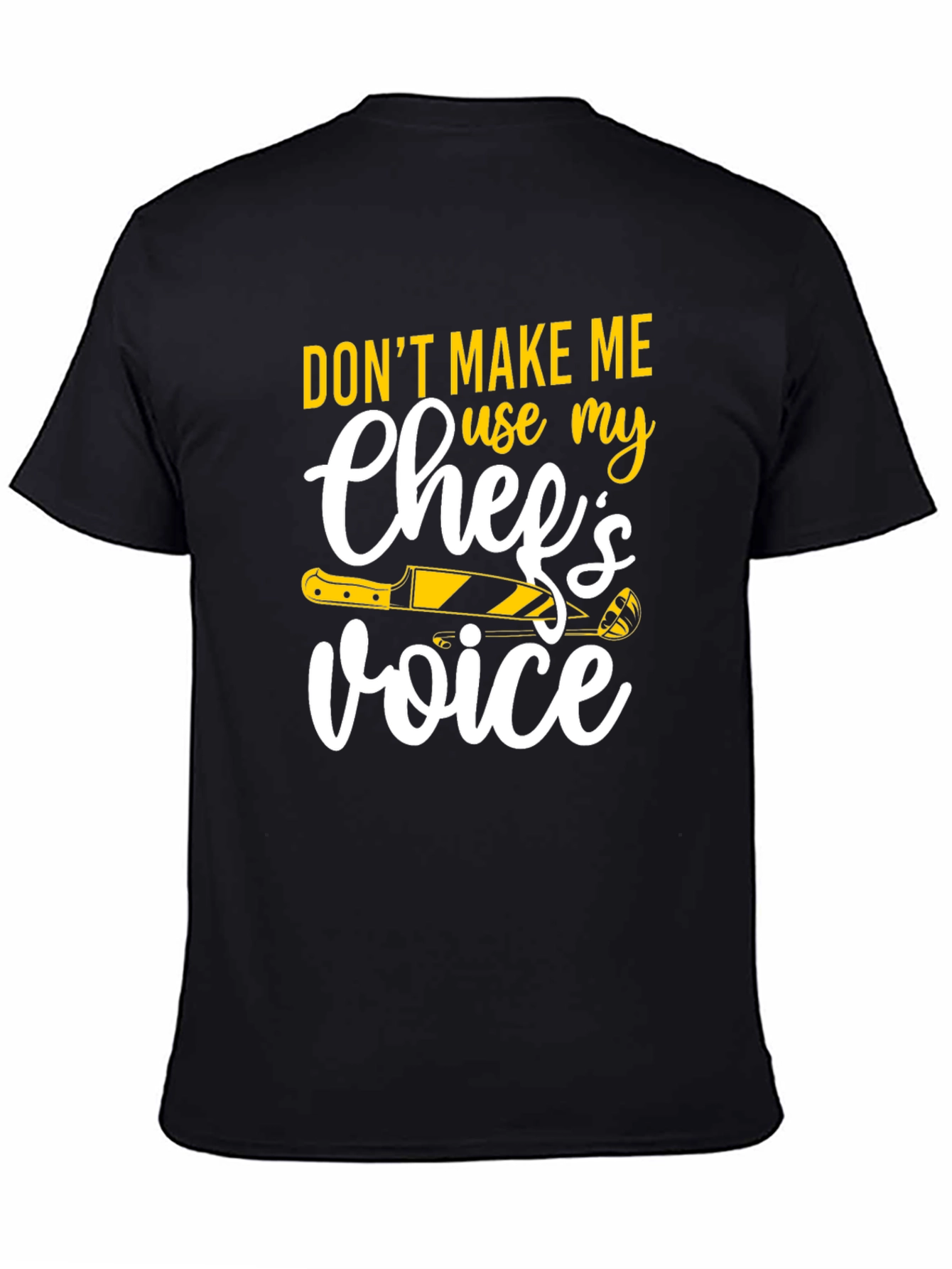 Chefs Voice Graphic Tee - Funny Culinary T-Shirt