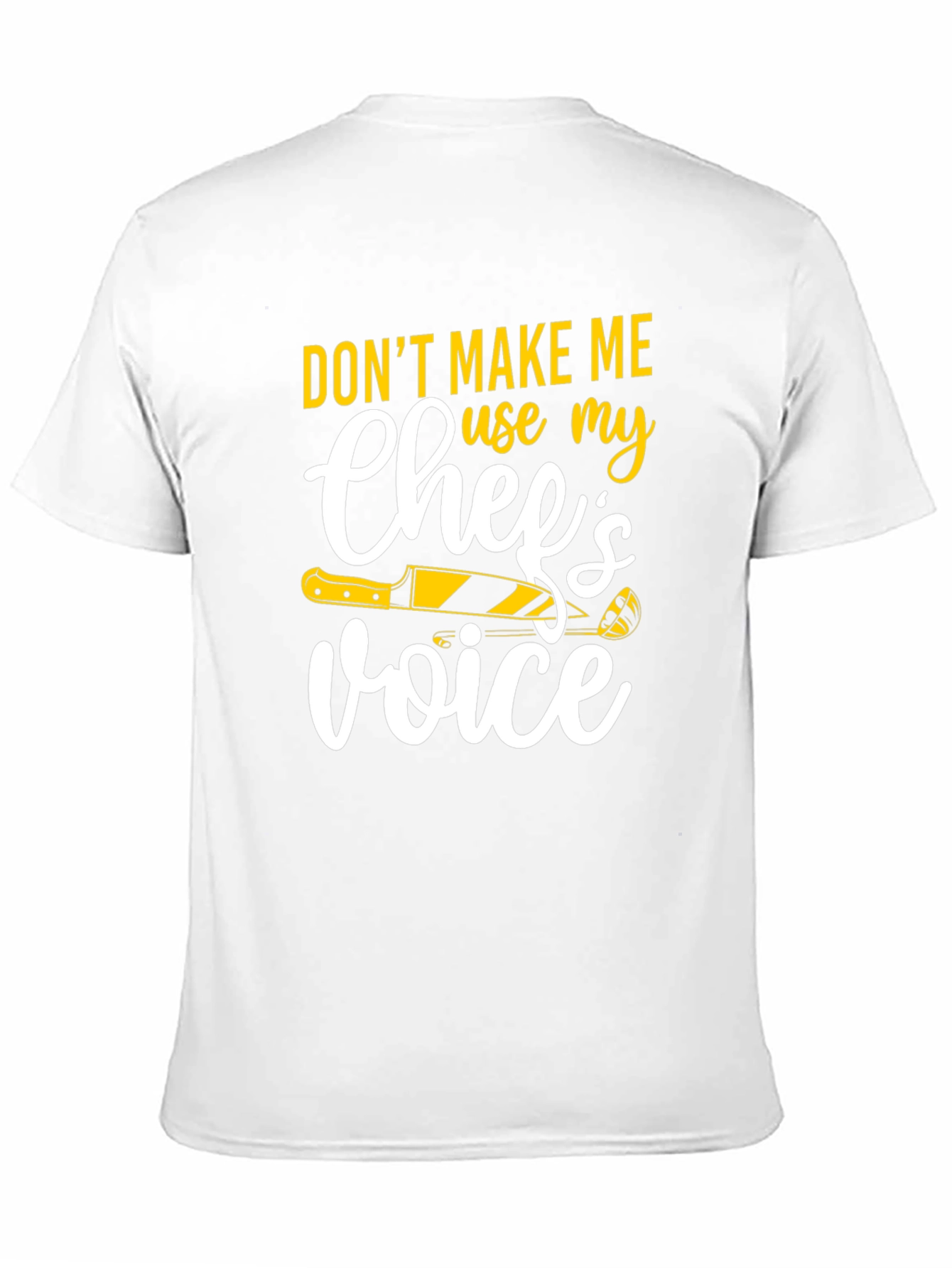 Chefs Voice Graphic Tee - Funny Culinary T-Shirt