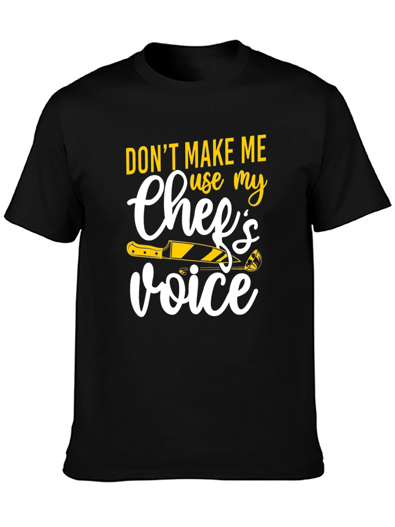 Chefs Voice Graphic Tee - Funny Culinary T-Shirt
