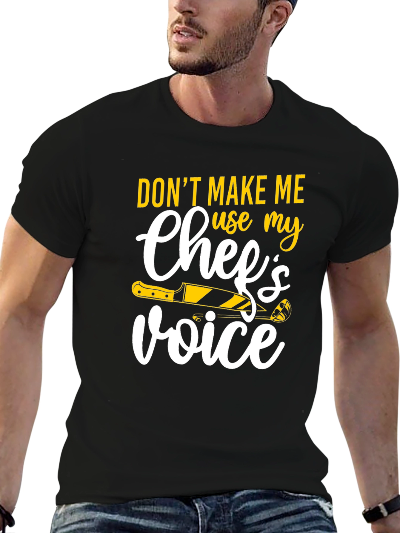 Chefs Voice Graphic Tee - Funny Culinary T-Shirt