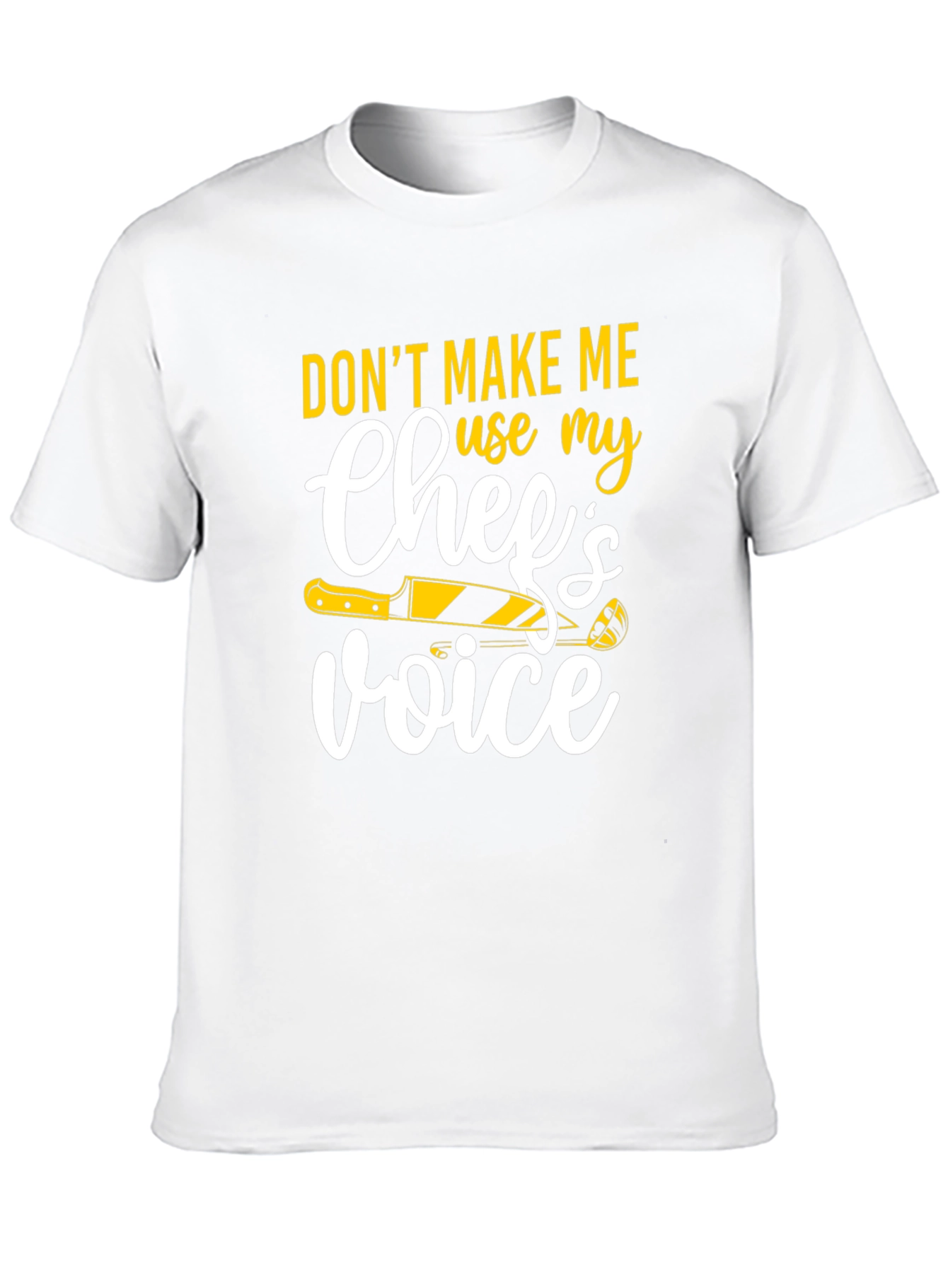 Chefs Voice Graphic Tee - Funny Culinary T-Shirt
