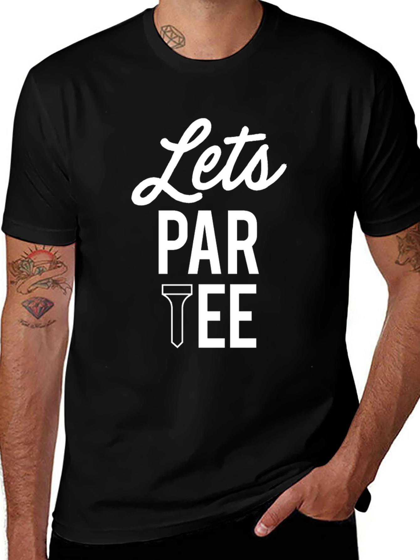 Lets PAR TEE Funny Golf T-Shirt