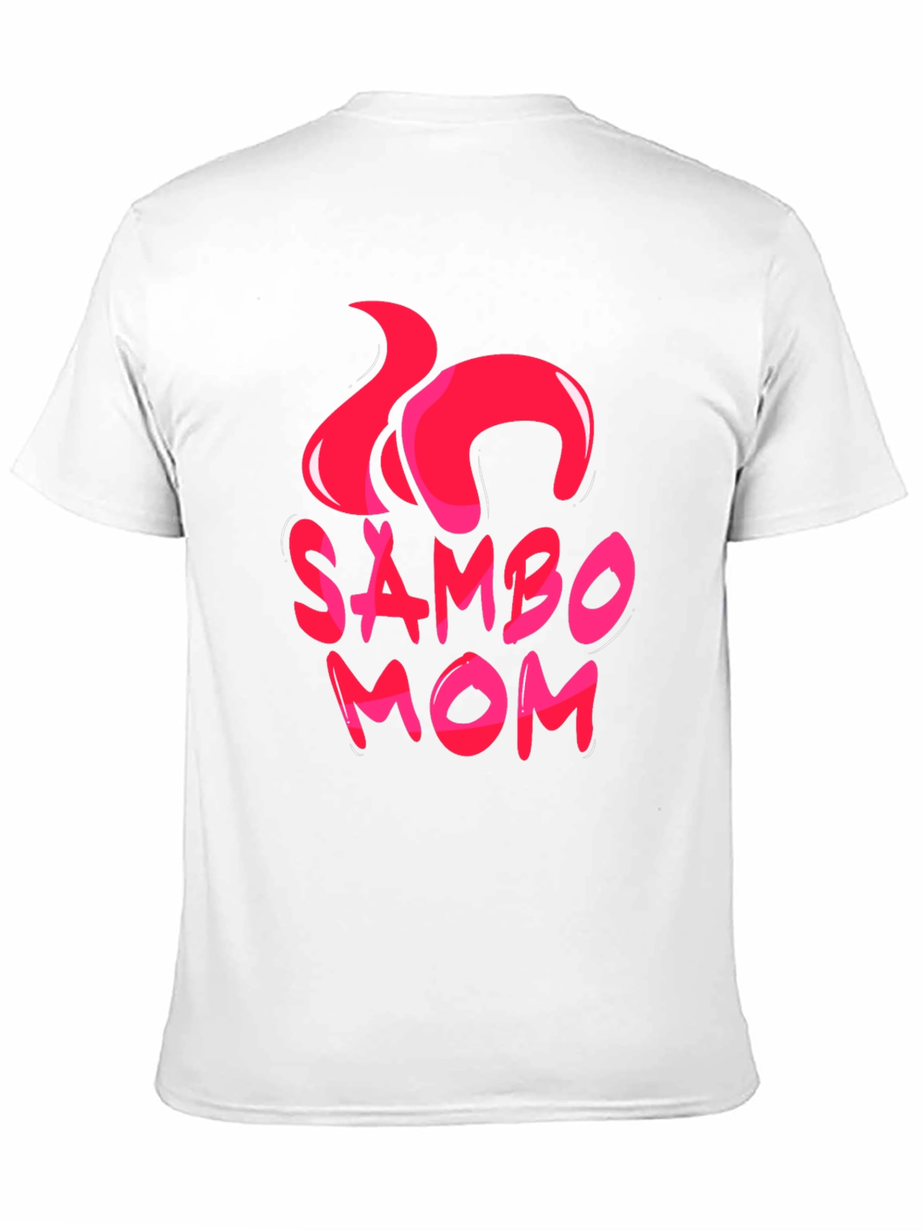 Sambo Mom Graphic T-Shirt - Black