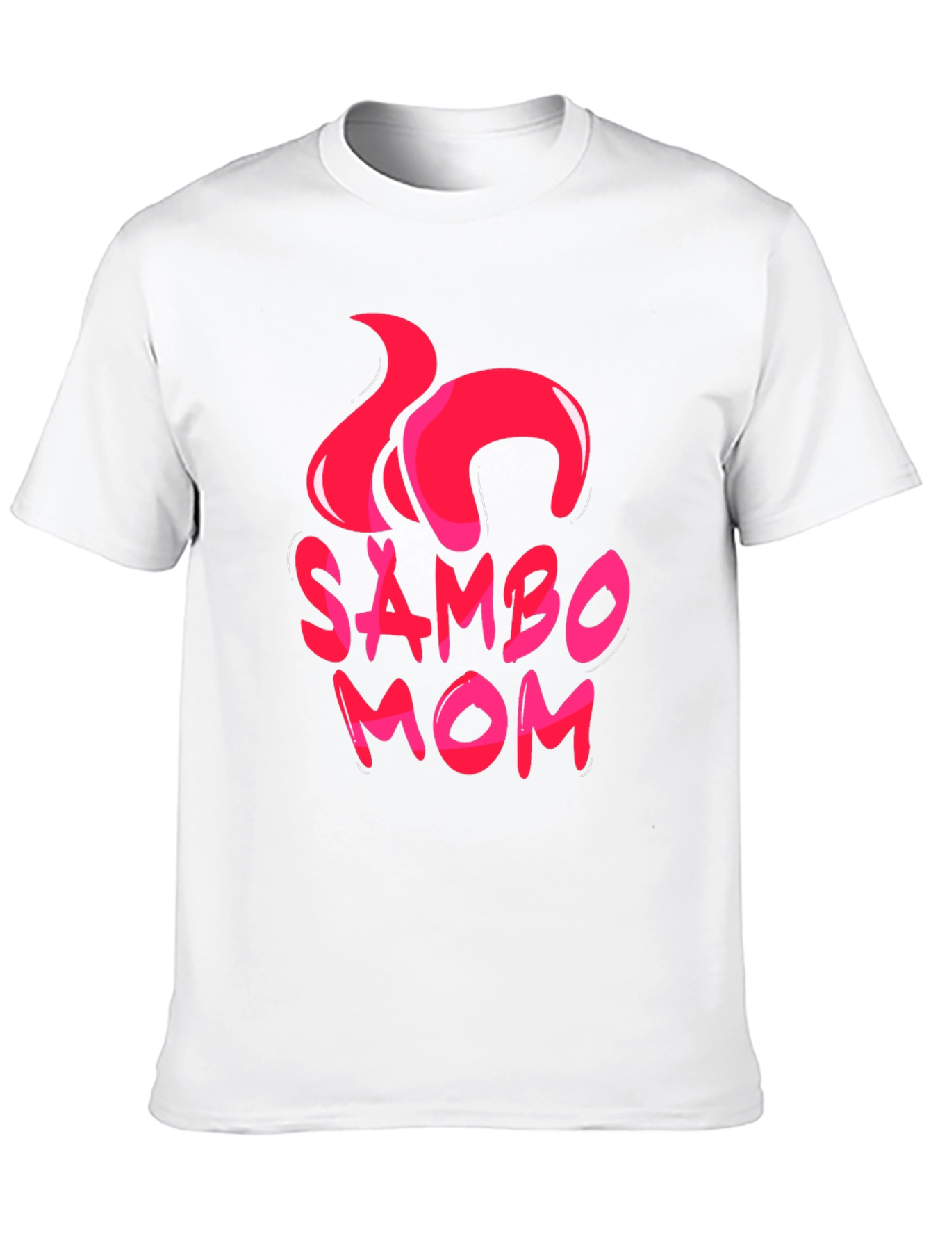 Sambo Mom Graphic T-Shirt - Black