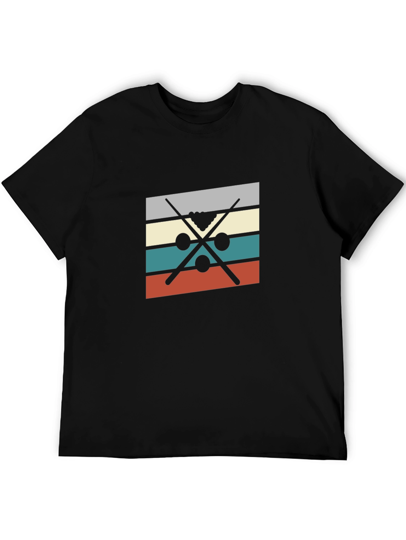 Retro Billiards T-Shirt - Pool Player Style