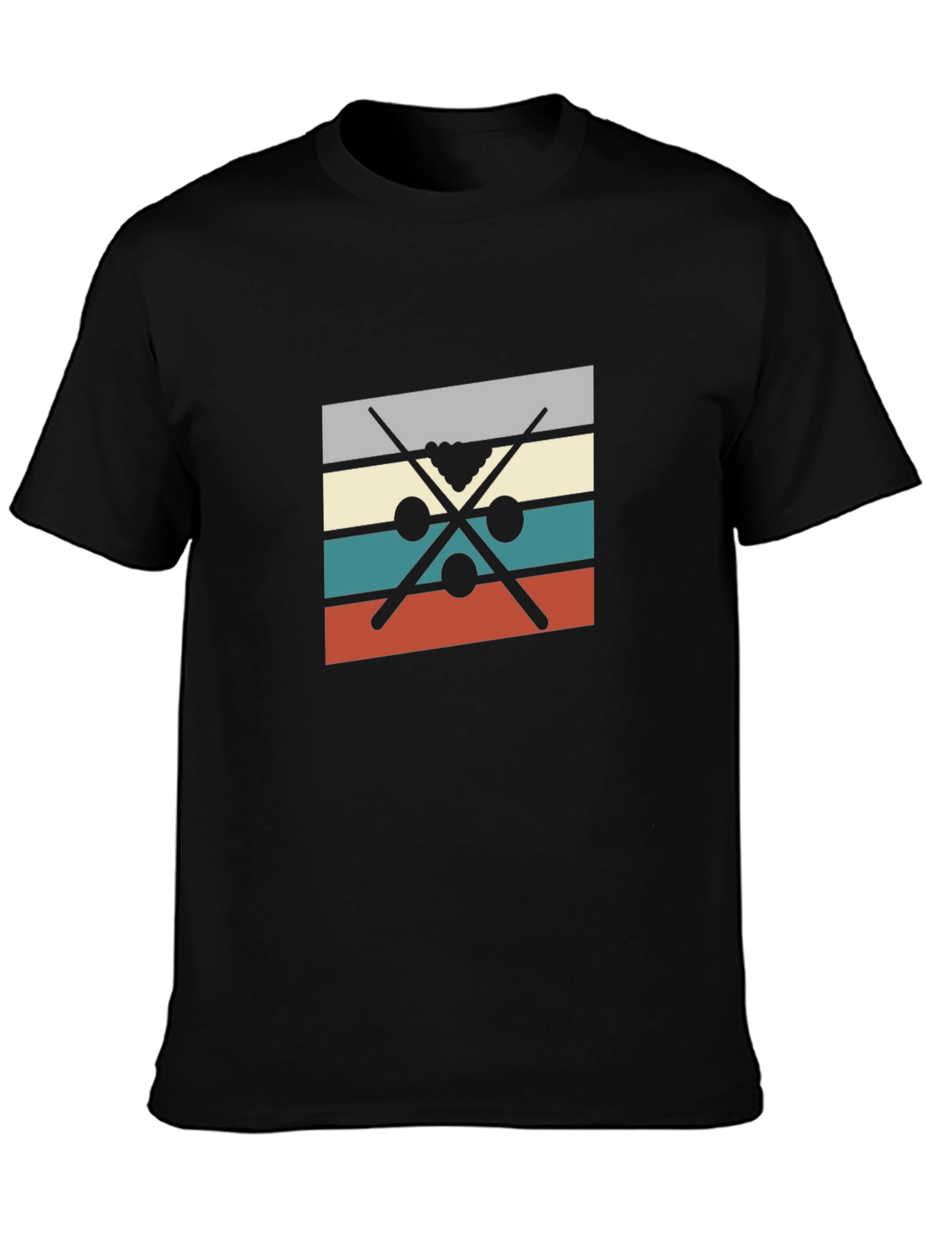 Retro Billiards T-Shirt - Pool Player Style