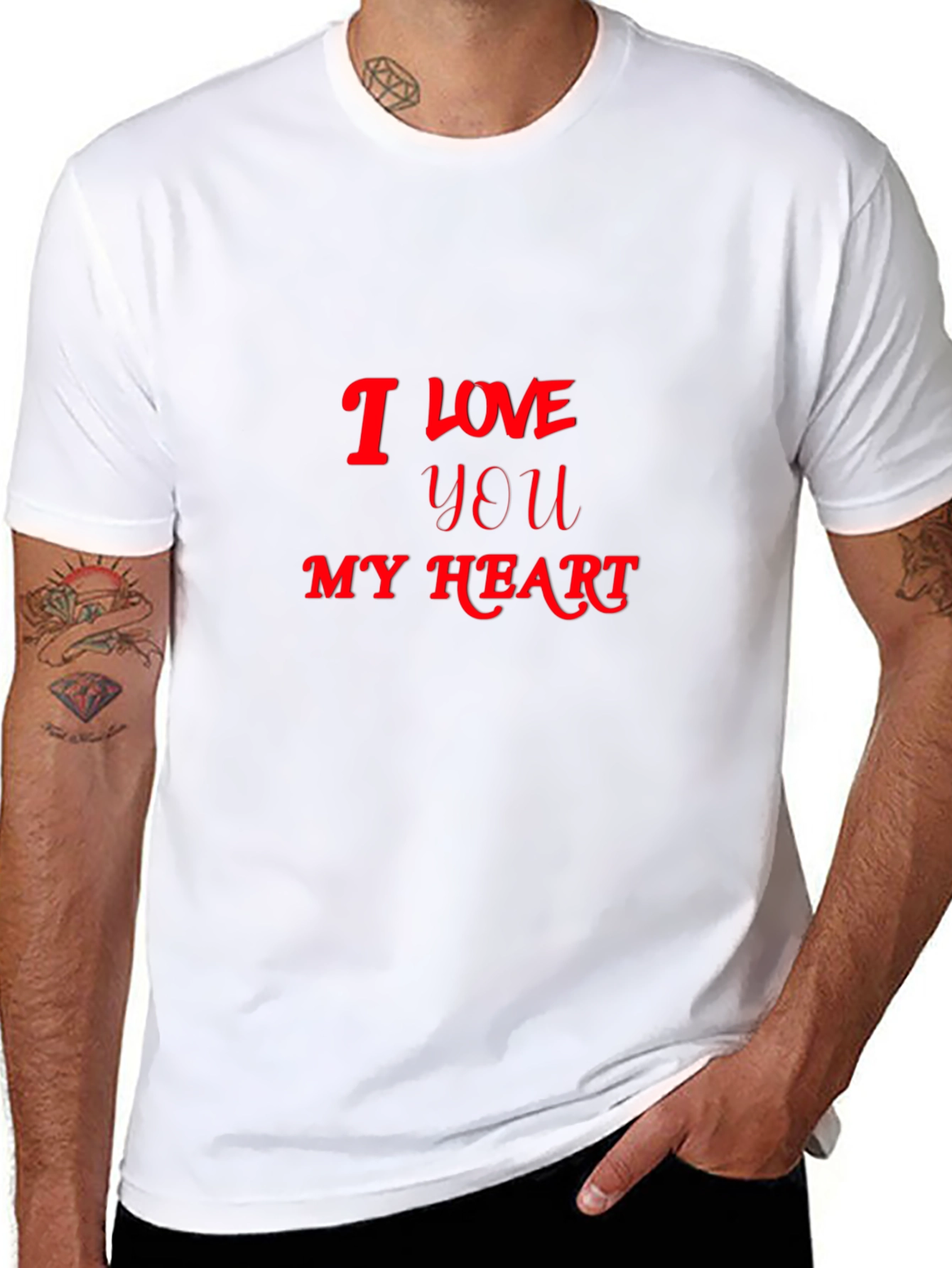 I Love You Heart T-Shirt