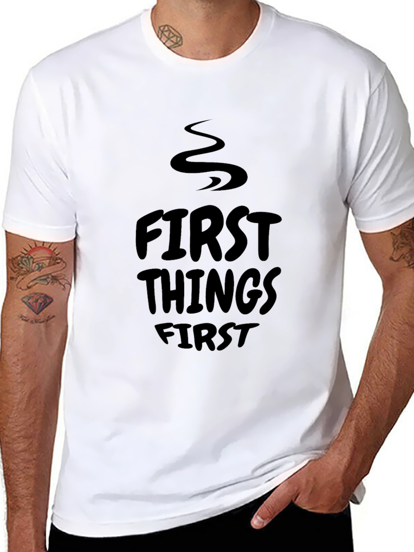 First Things First Graphic Tee