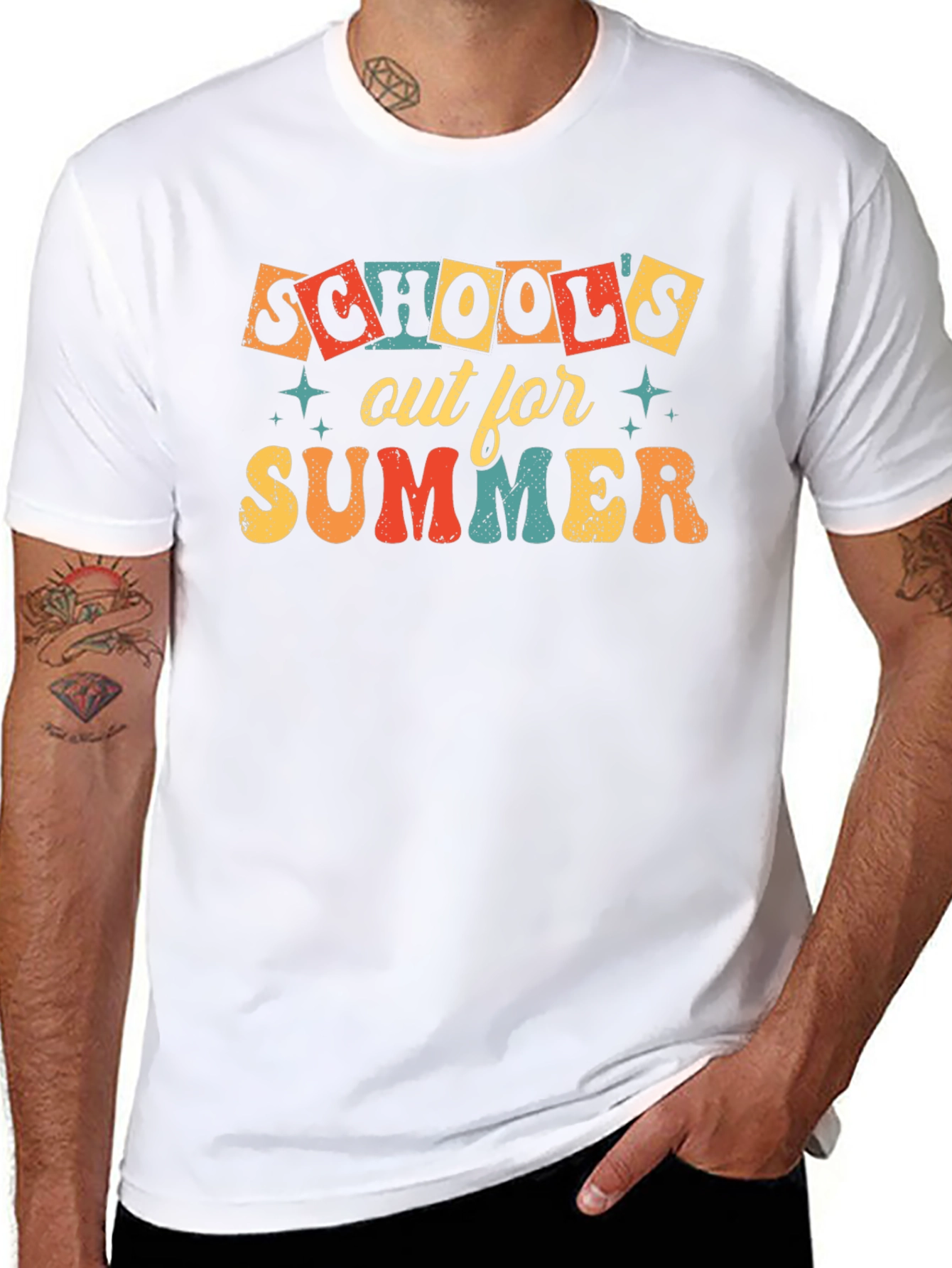 Schools Out for Summer Graphic T-Shirt