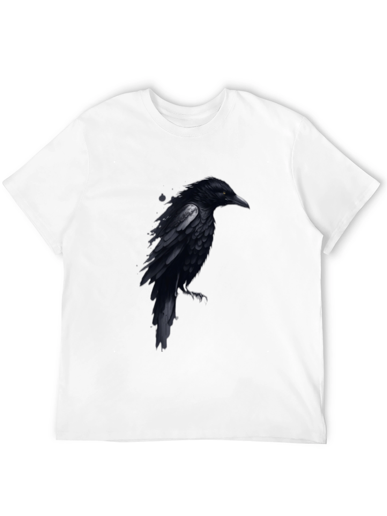 Raven Graphic Black T-Shirt