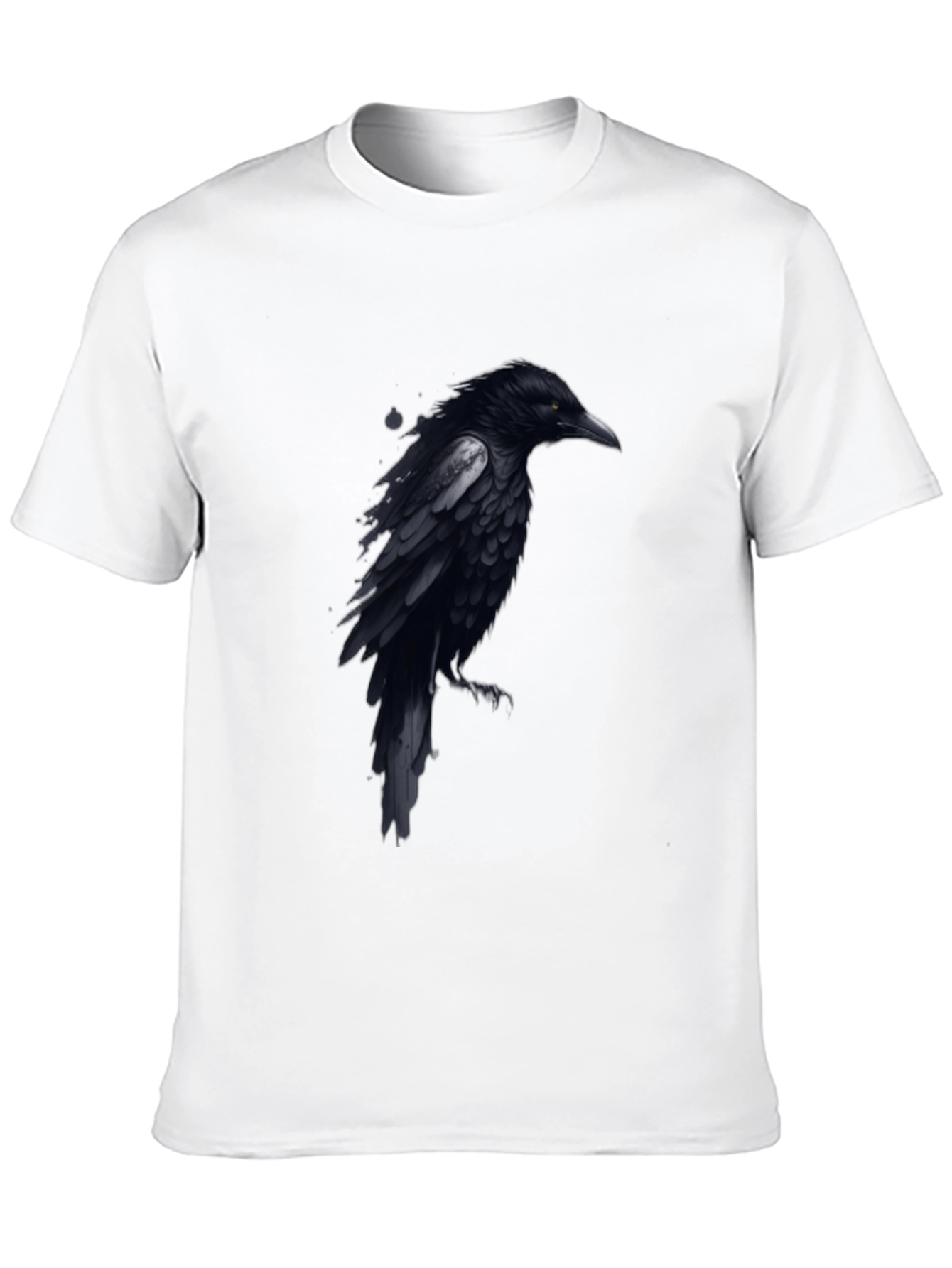 Raven Graphic Black T-Shirt
