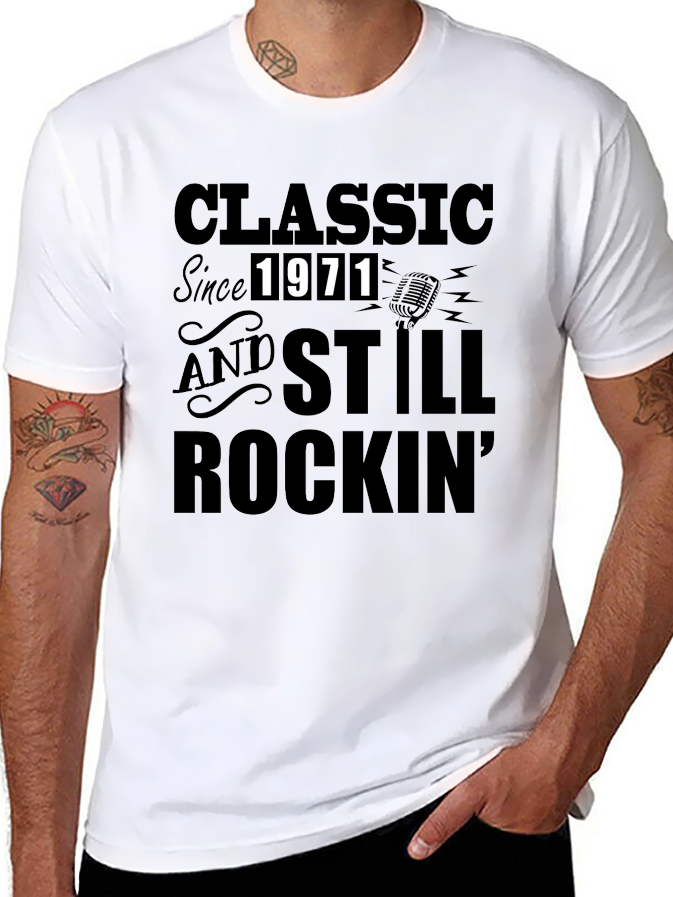 Classic Since 1971 Rockin T-Shirt