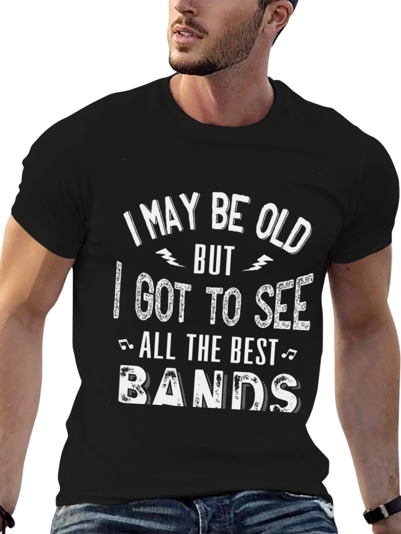 I May Be Old T-Shirt - Music Lover Tee